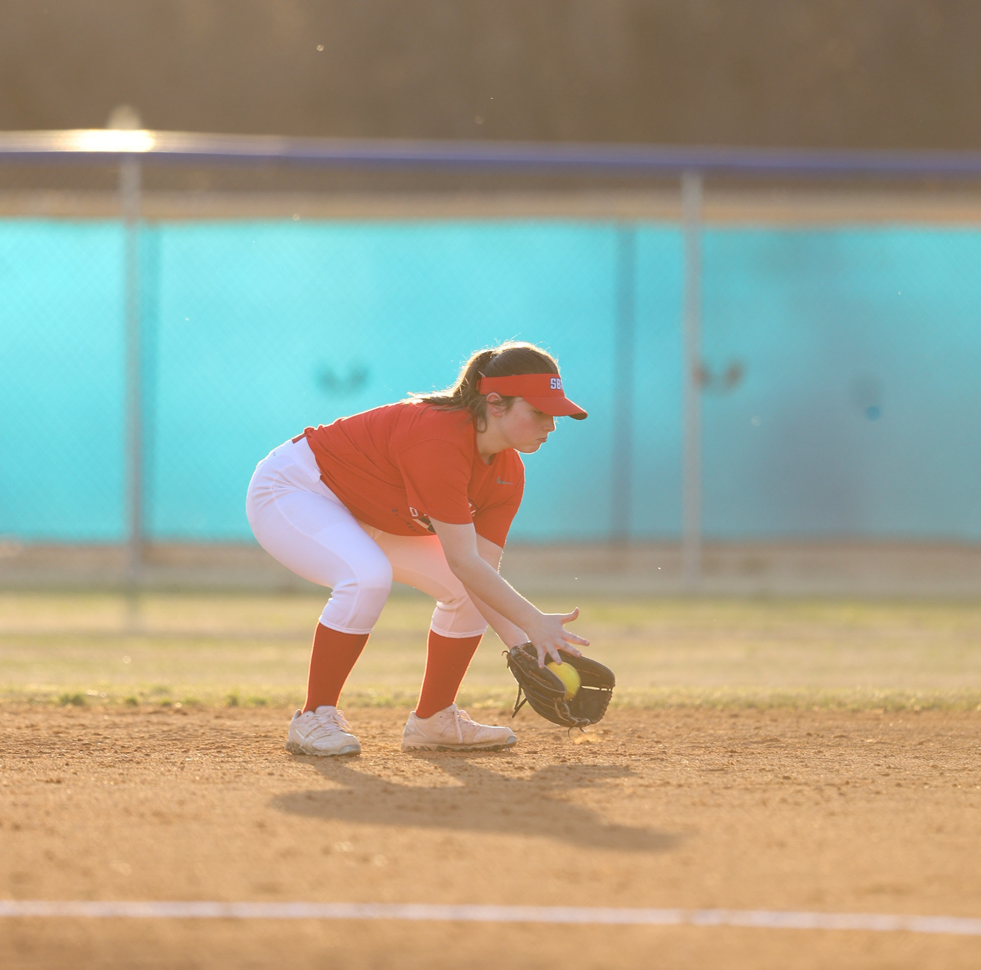 St. Benedict Softball vs Bartlett High School on March 3, 2022 at W.J. Freeman Park in Memphis, TN (Ryan Beatty/SBA)