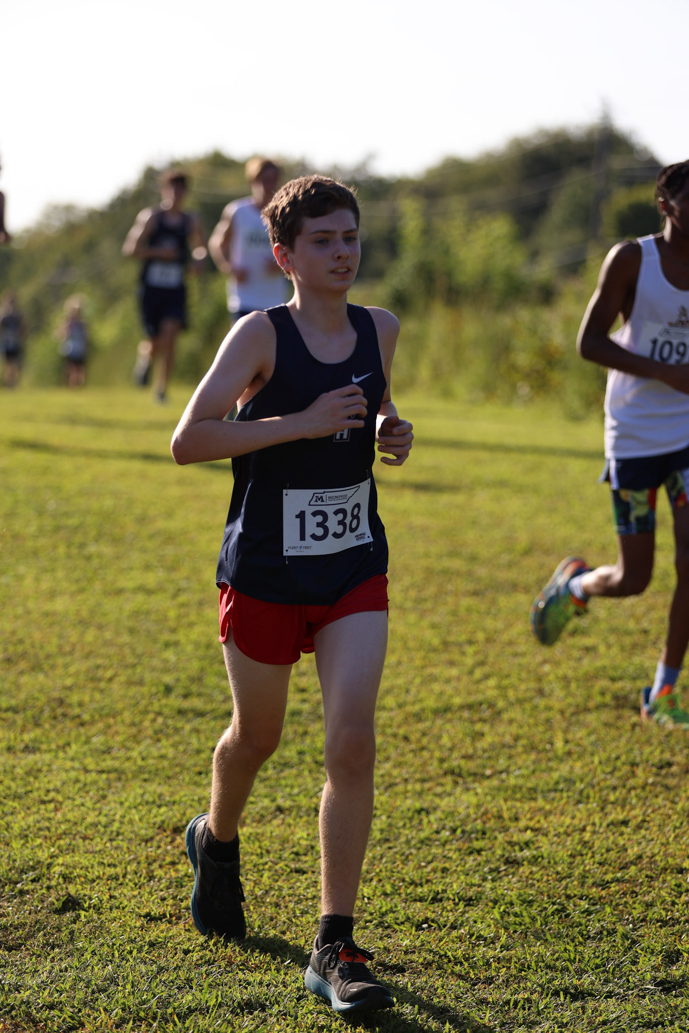 St. Benedict Cross Country MYA Meet 1 at Shelby Farms on Wednesday, September 14, 2022. (Ryan Beatty/SBA)