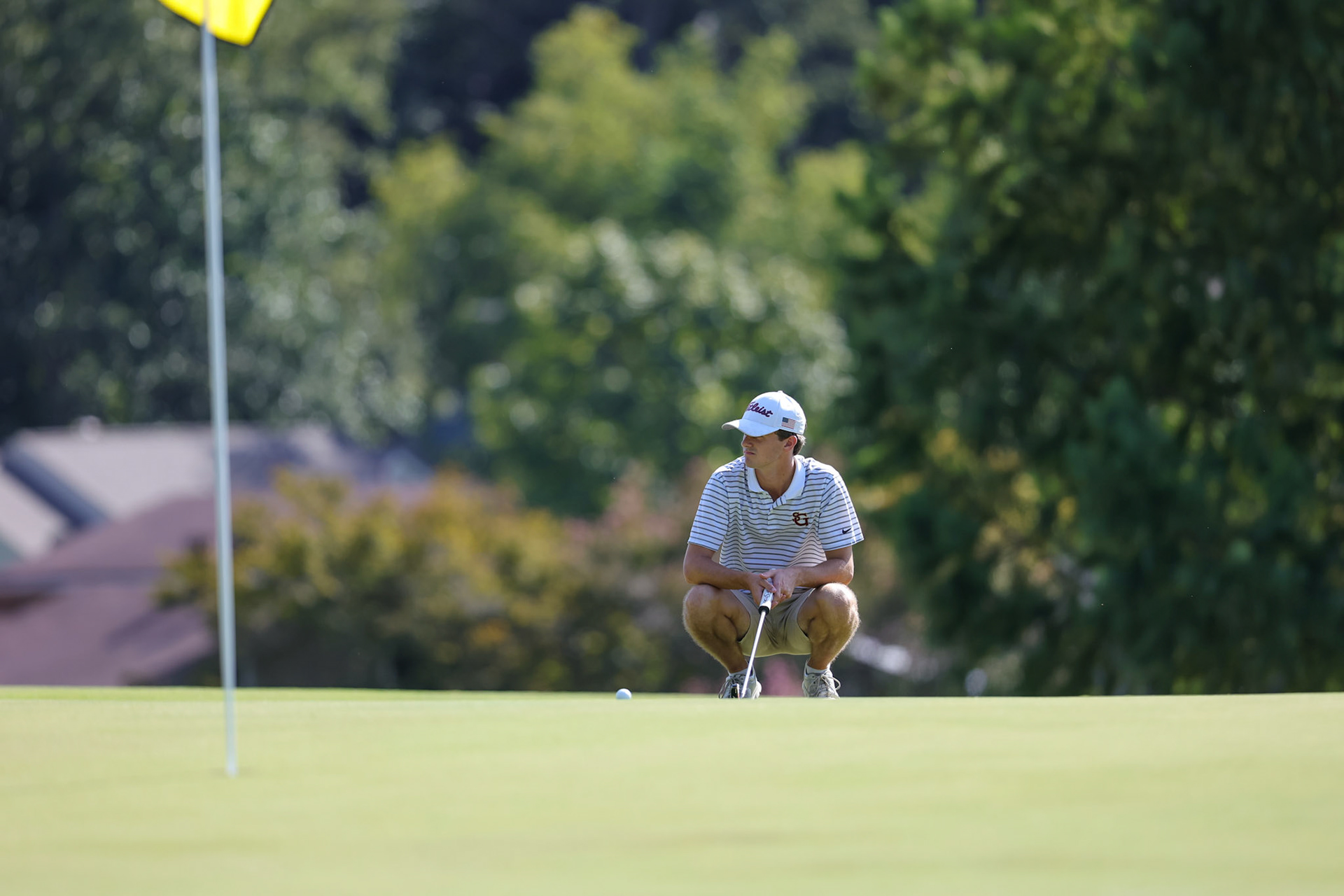 St. Benedict Boys Golf at Colonial on August 30, 2022. (Ryan Beatty/SBA)