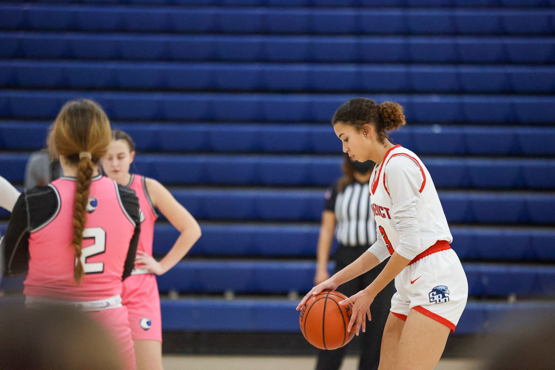 SBA Girls Basketball vs MHEA. (Ryan Beatty Photo)