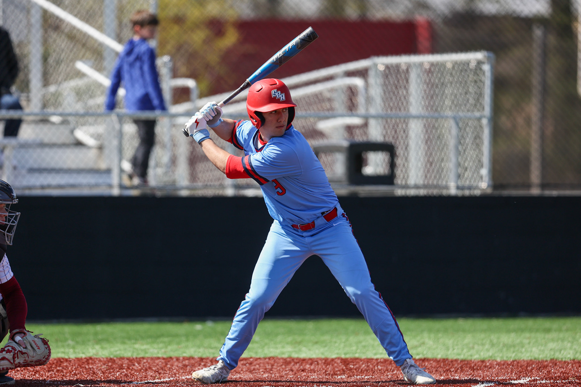 SBA Baseball at ECS on Wednesday, March 15, 2023. (Ryan Beatty Photo)