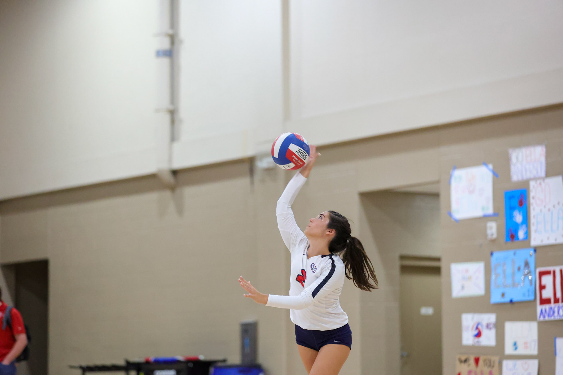 St. Benedict Volleyball vs White Station at St. Benedict at Auburndale in Memphis, TN on Thursday, September 22, 2022. (Ryan Beatty/SBA)