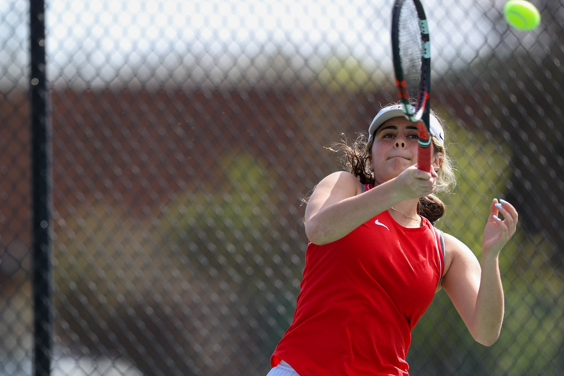 St. Benedict Tennis vs St. Mary’s on April 5, 2022 at St. Benedict at Auburndale High School in Memphis, TN. (Ryan Beatty/SBA)