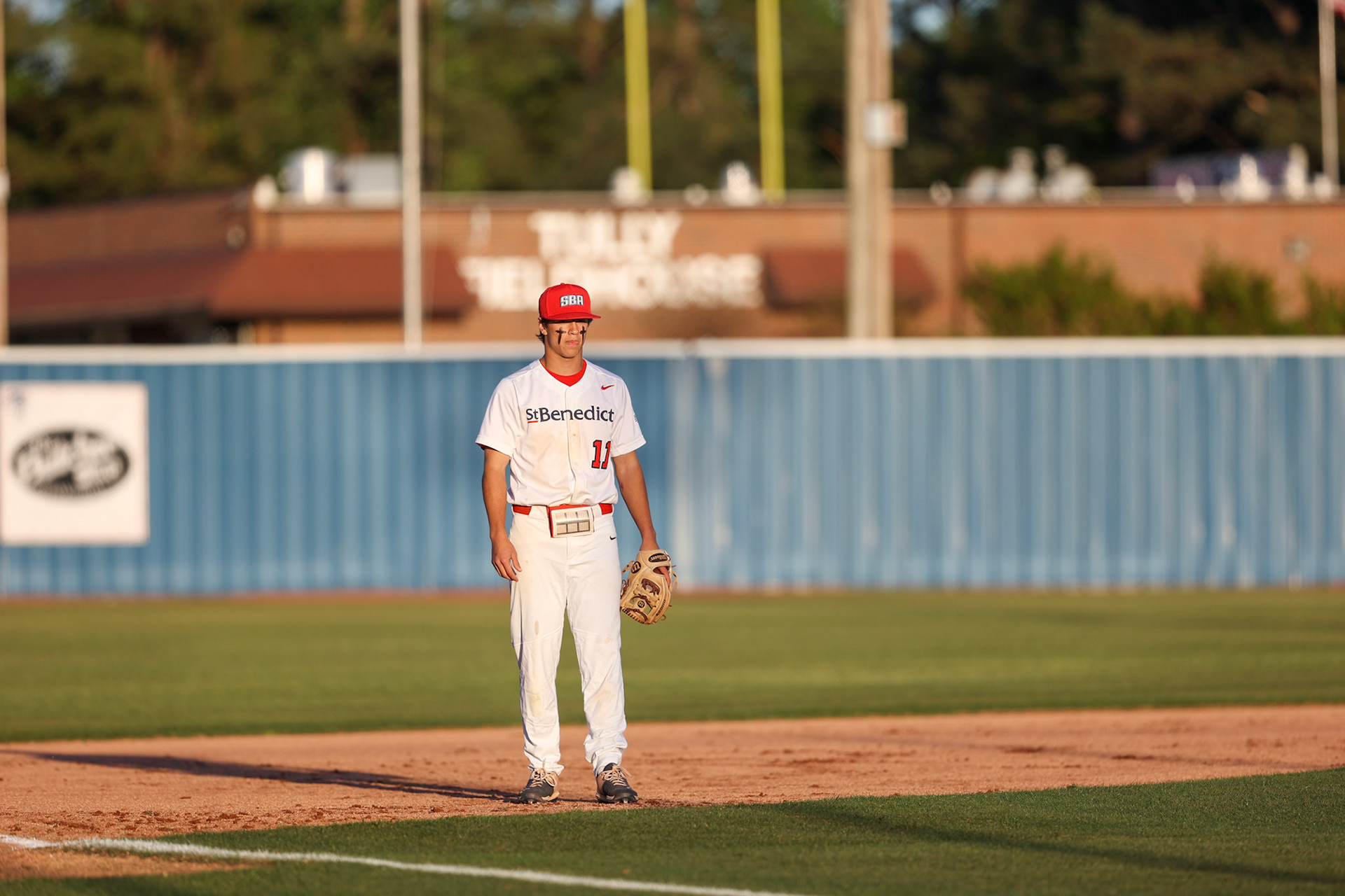 St. Benedict Baseball Senior Night vs CBHS at St. Benedict at Auburndale High School on April 26, 2022.  (Ryan Beatty/SBA)