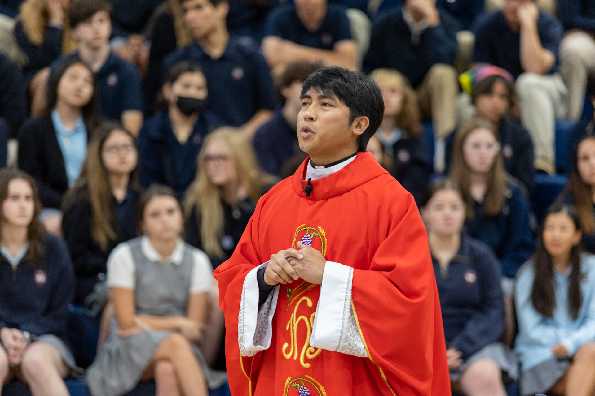 May Crowning at St. Benedict at Auburndale High School in Memphis, TN on May 3, 2022. (Ryan Beatty/SBA)