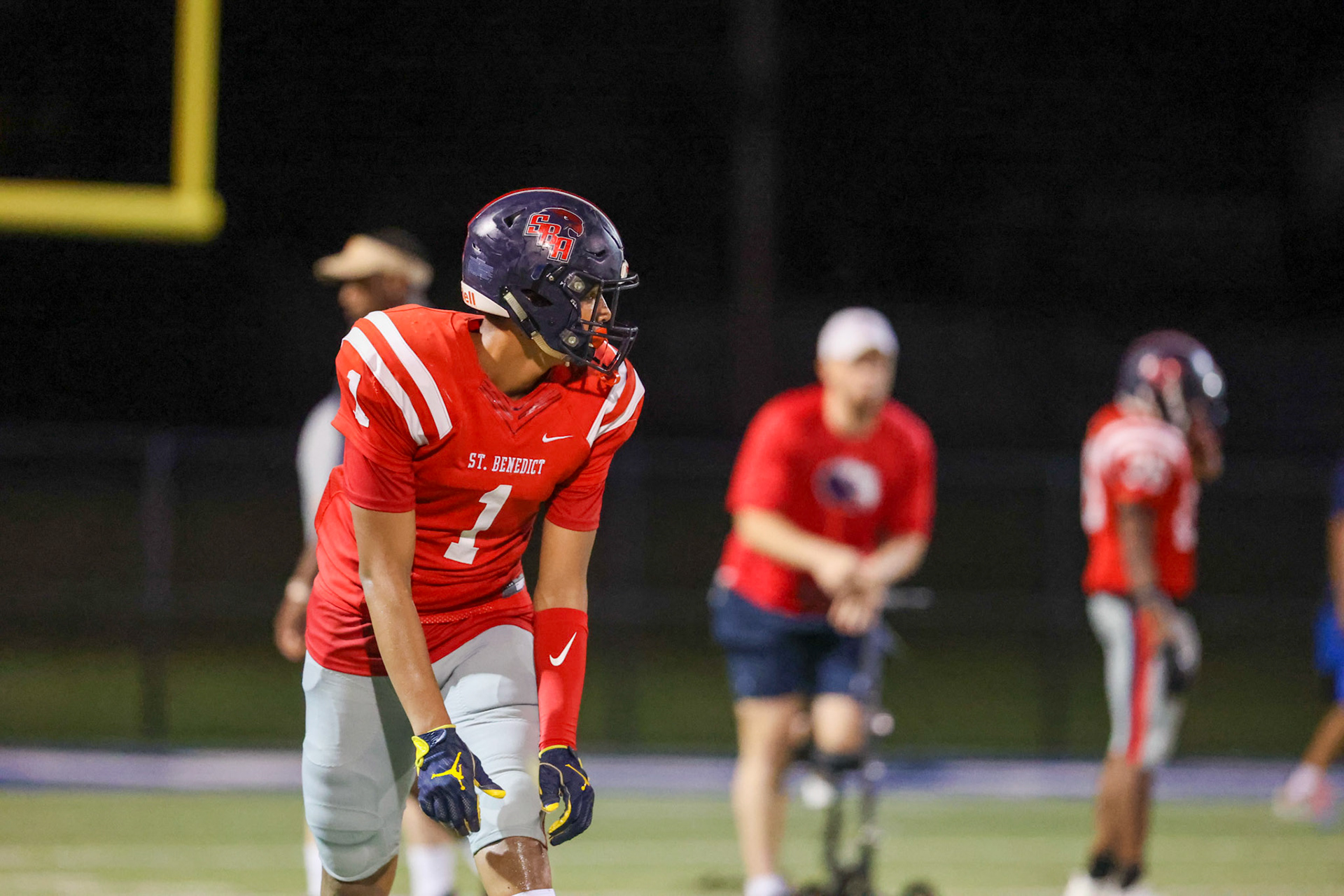 SBA Football Scrimmage on Friday, August 5, 2022 at St. Benedict at Auburndale in Memphis, TN. (Ryan Beatty/SBA)