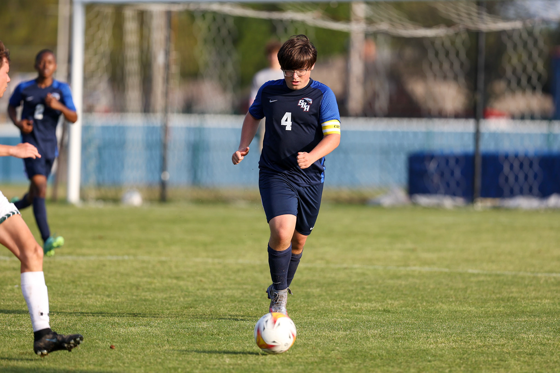 St. Benedict Soccer vs Briarcrest at St. Benedict at Auburndale High School in Memphis, TN on April 21, 2022. (Ryan Beatty/SBA)