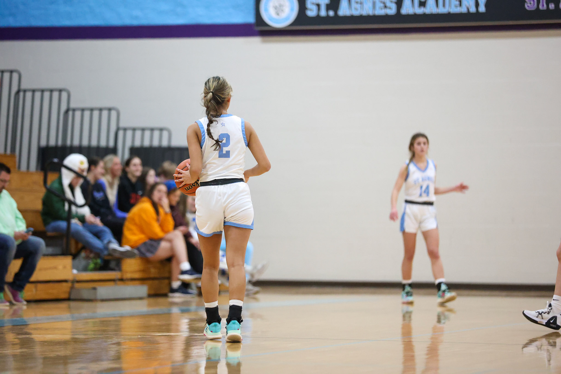 SBA Girls Basketball vs St. Agnes on Monday, January 23, 2022. (Ryan Beatty Photo)