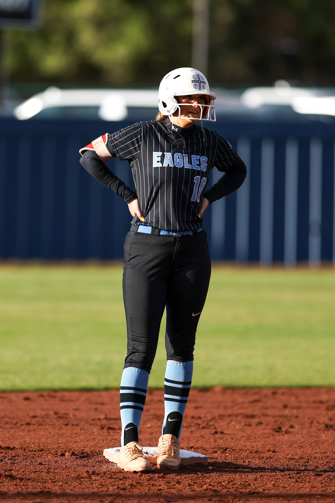 St. Benedict Softball vs St. Agnes Academy on Wednesday April 6, 2022 at St. Benedict At Auburndale High School in Memphis, TN. (Ryan Beatty/SBA)