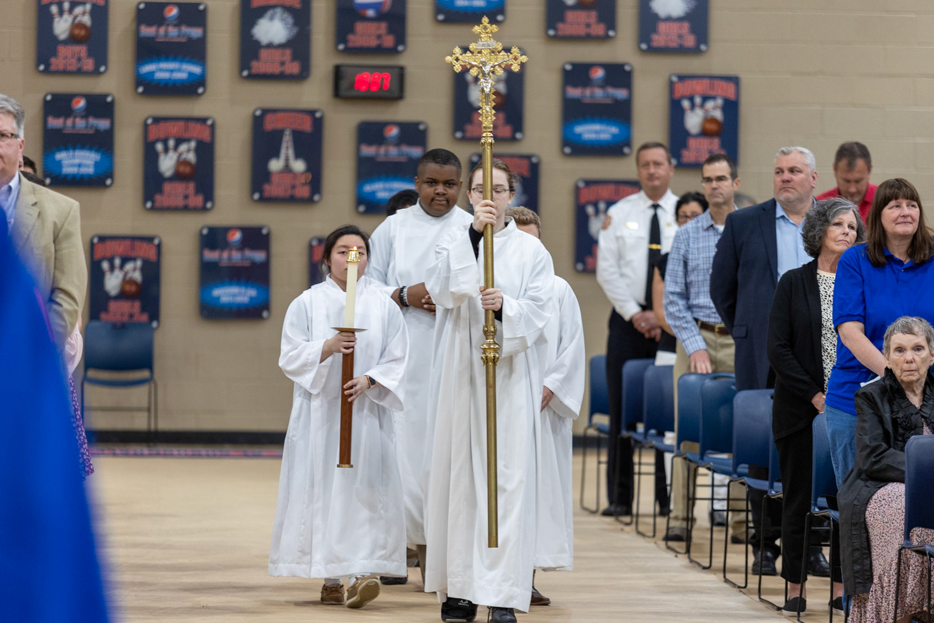 May Crowning at St. Benedict at Auburndale High School in Memphis, TN on May 3, 2022. (Ryan Beatty/SBA)