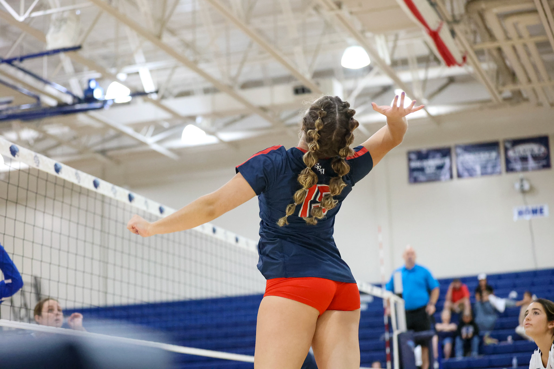 St. Benedict Volleyball vs West Memphis at St. Benedict on Monday, September 12, 2022. (Ryan Beatty/SBA)