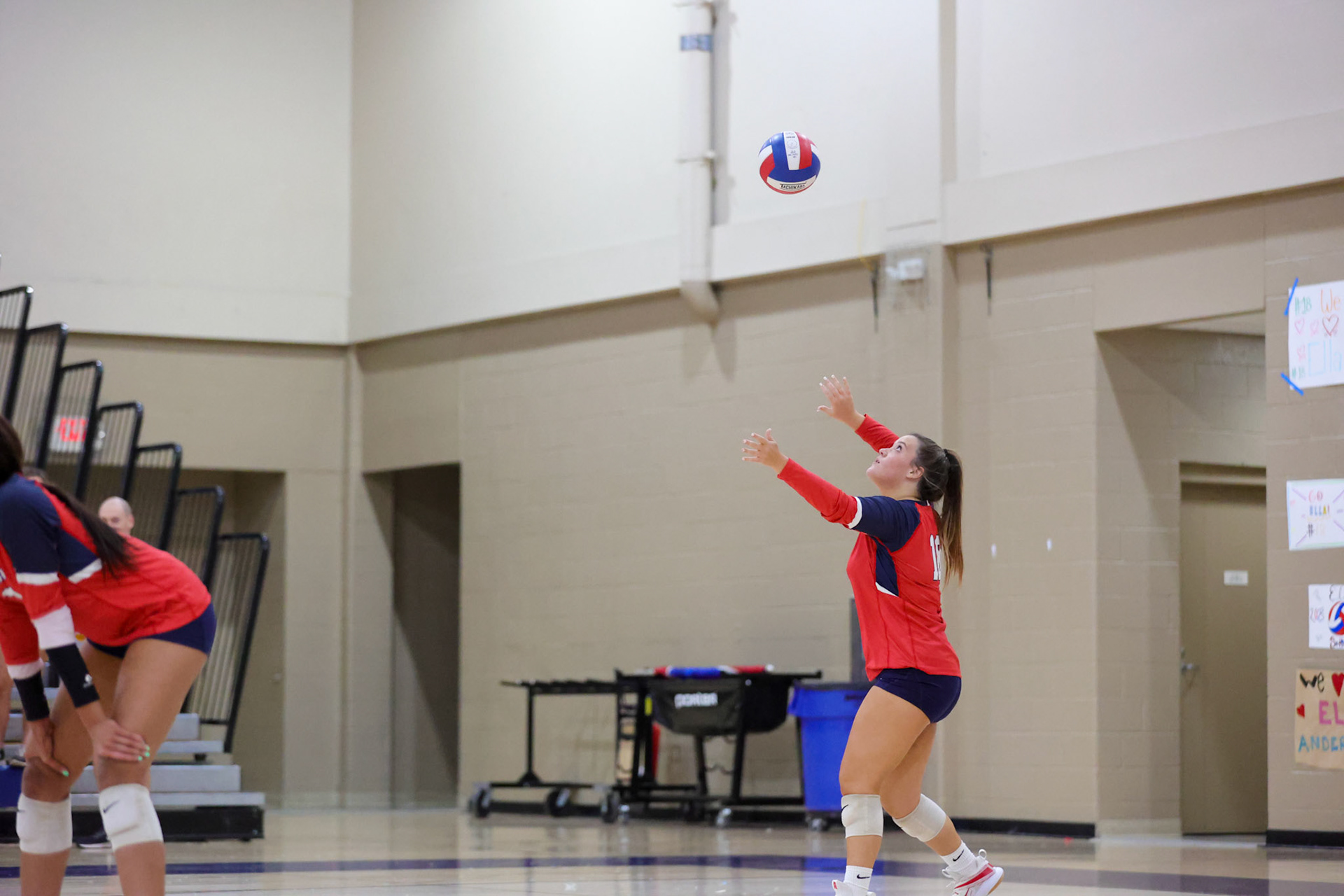 St. Benedict Volleyball vs White Station at St. Benedict at Auburndale in Memphis, TN on Thursday, September 22, 2022. (Ryan Beatty/SBA)