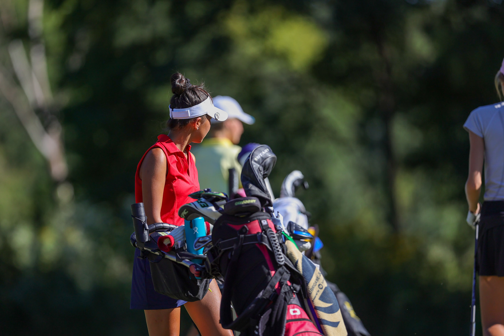 St. Benedict Girls Golf at Windyke on August 31, 2022. (Ryan Beatty/SBA)