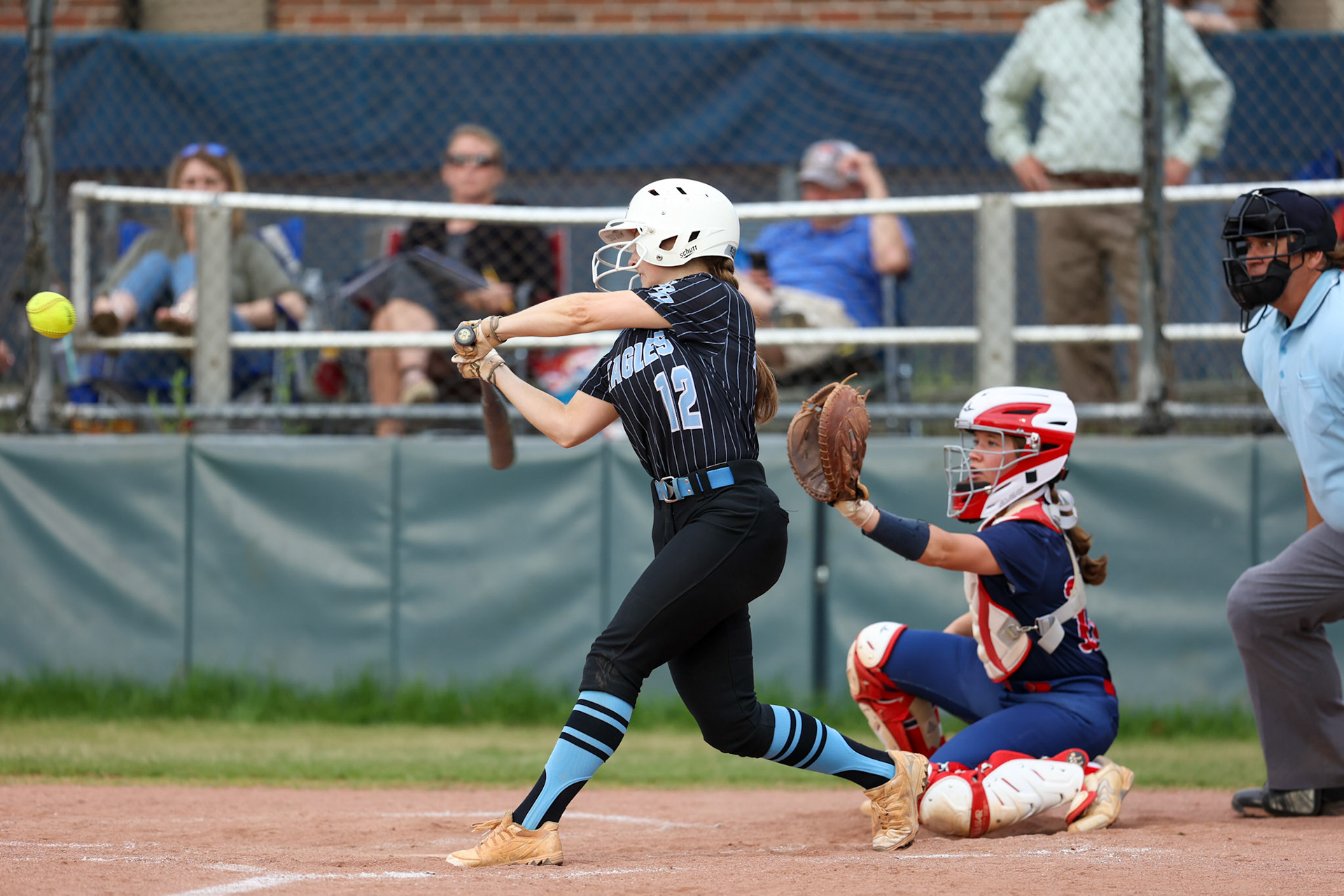 St. Benedict Softball vs Tipton Rosemark Academy at St. Benedict High School in Memphis, TN on May 3, 2022. (Ryan Beatty/SBA)