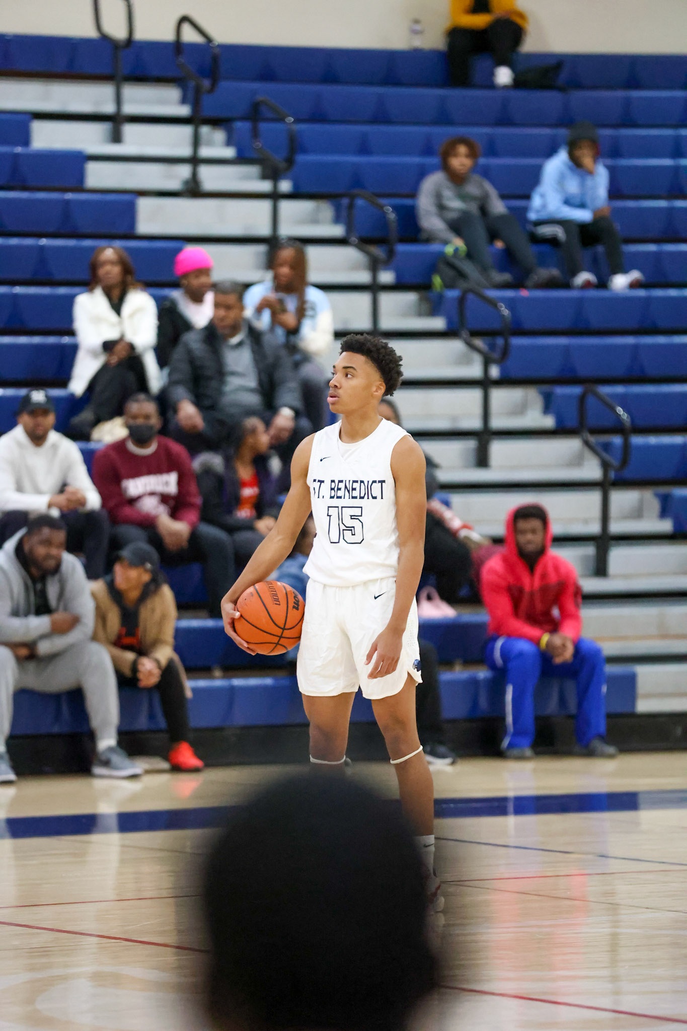 SBA Basketball vs Sacred Heart at the 2022 SBA Holiday Hoops Tournament. (Ryan Beatty Photo)