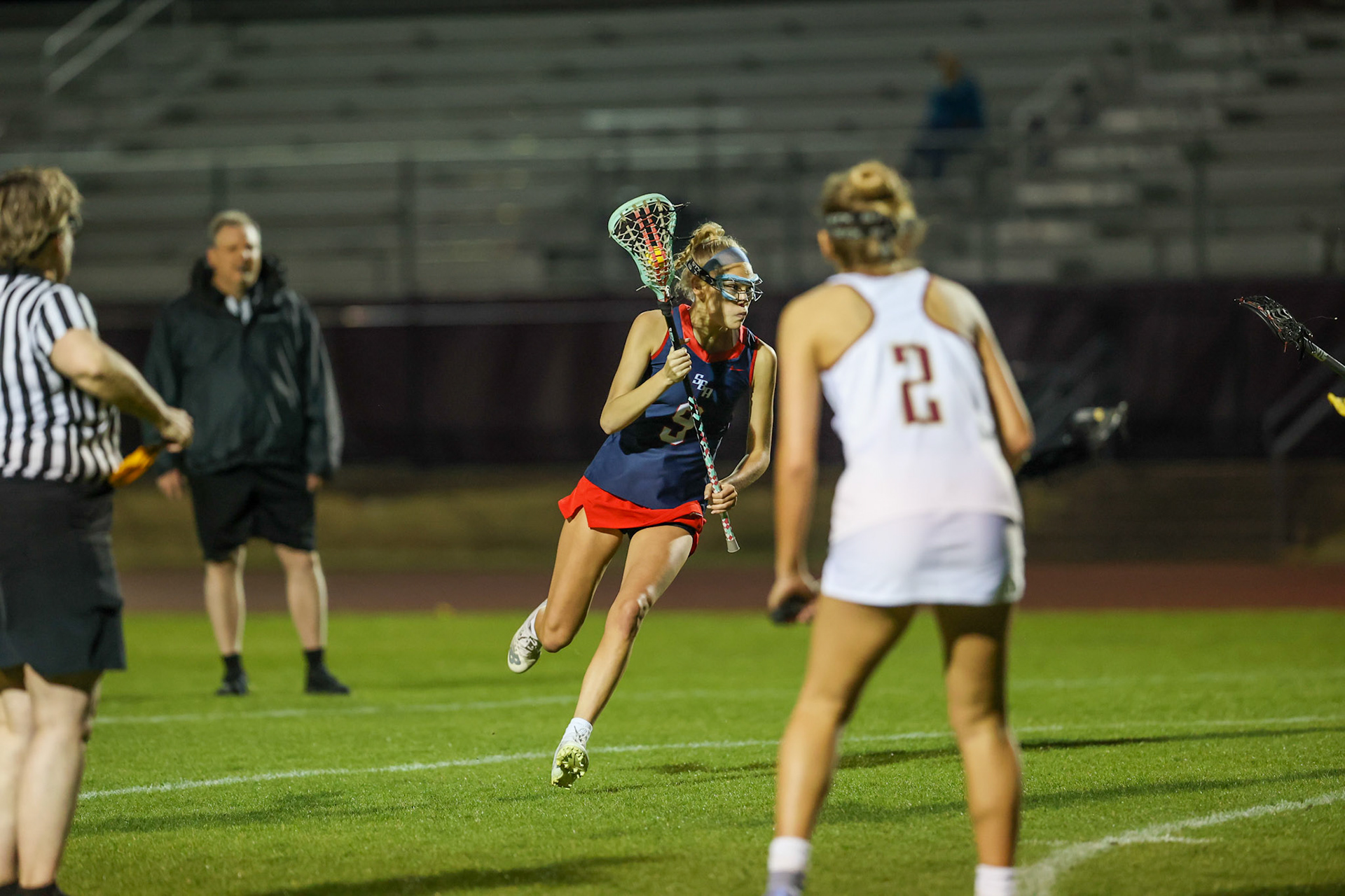 St. Benedict Lacrosse vs St. George’s at St. George’s Independent School on April 12, 2022 in Memphis, TN. (Ryan Beatty/SBA)