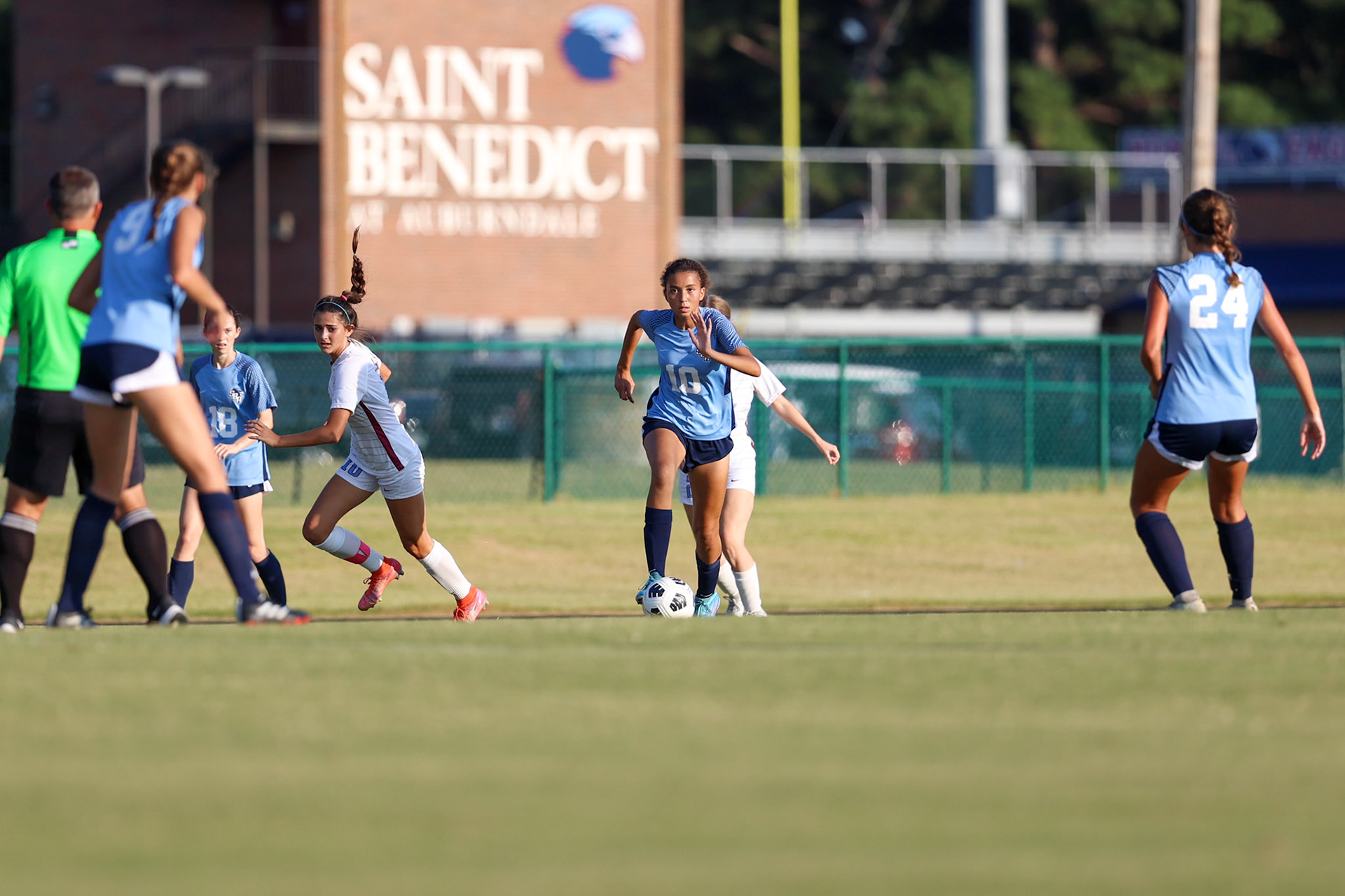 St. Benedict Soccer vs Magnolia Heights at St. Benedict on Thursday, September 15, 2022. (Ryan Beatty/SBA)