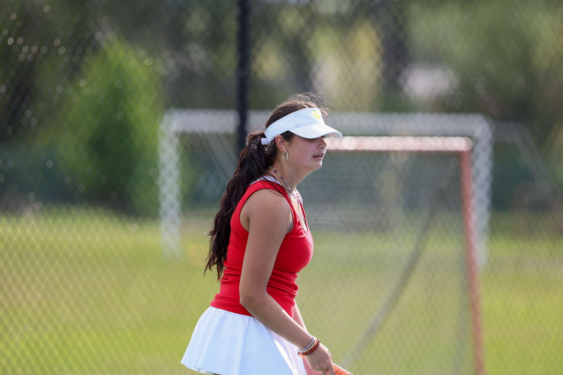 St. Benedict Tennis vs St. Agnes at St. Benedict at Auburndale High School in Memphis, TN on April 21, 2022. (Ryan Beatty/SBA)