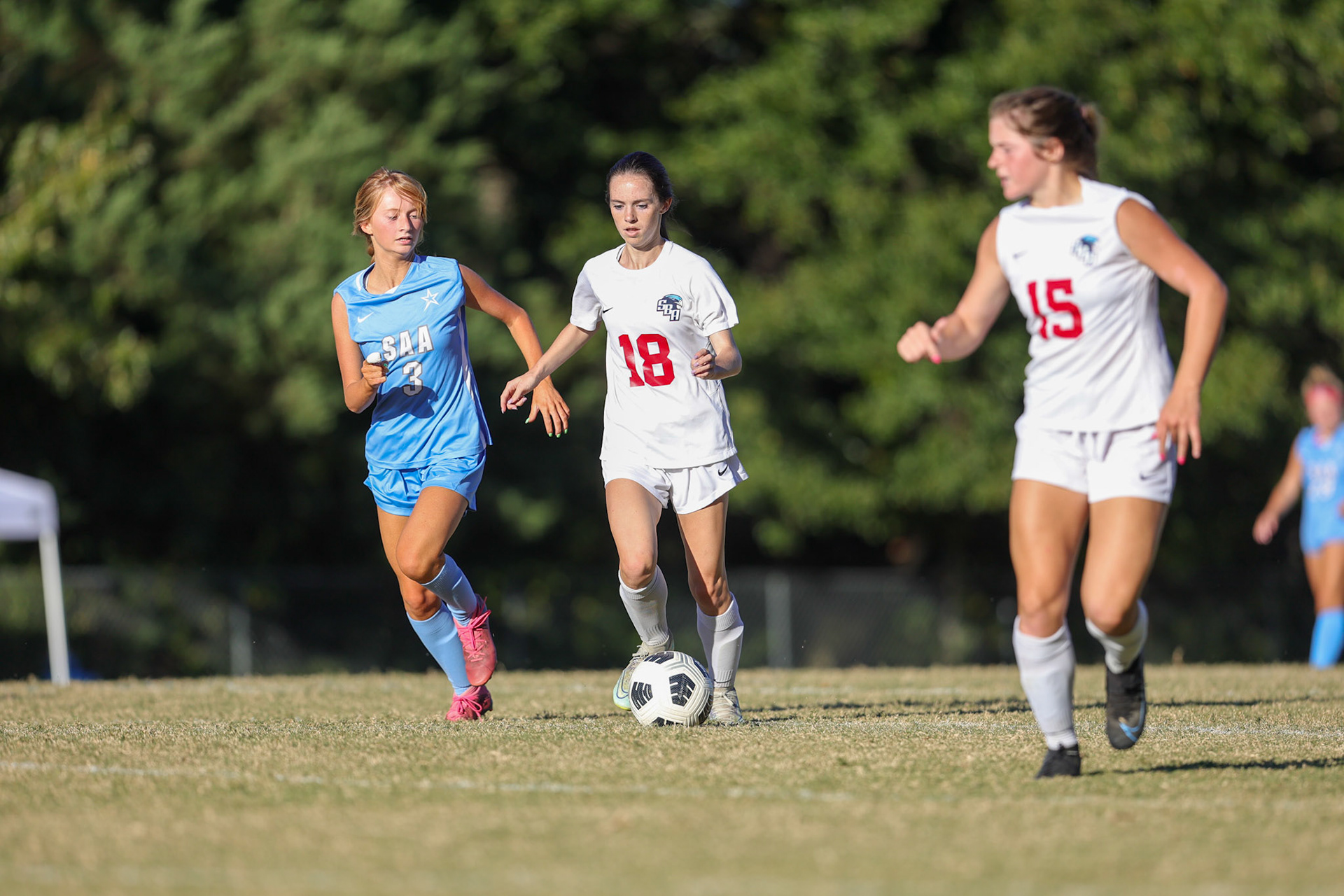 SBA Soccer vs St. Agnes at St. Agnes Academy in Memphis, TN on October 3, 2022. (Ryan Beatty)