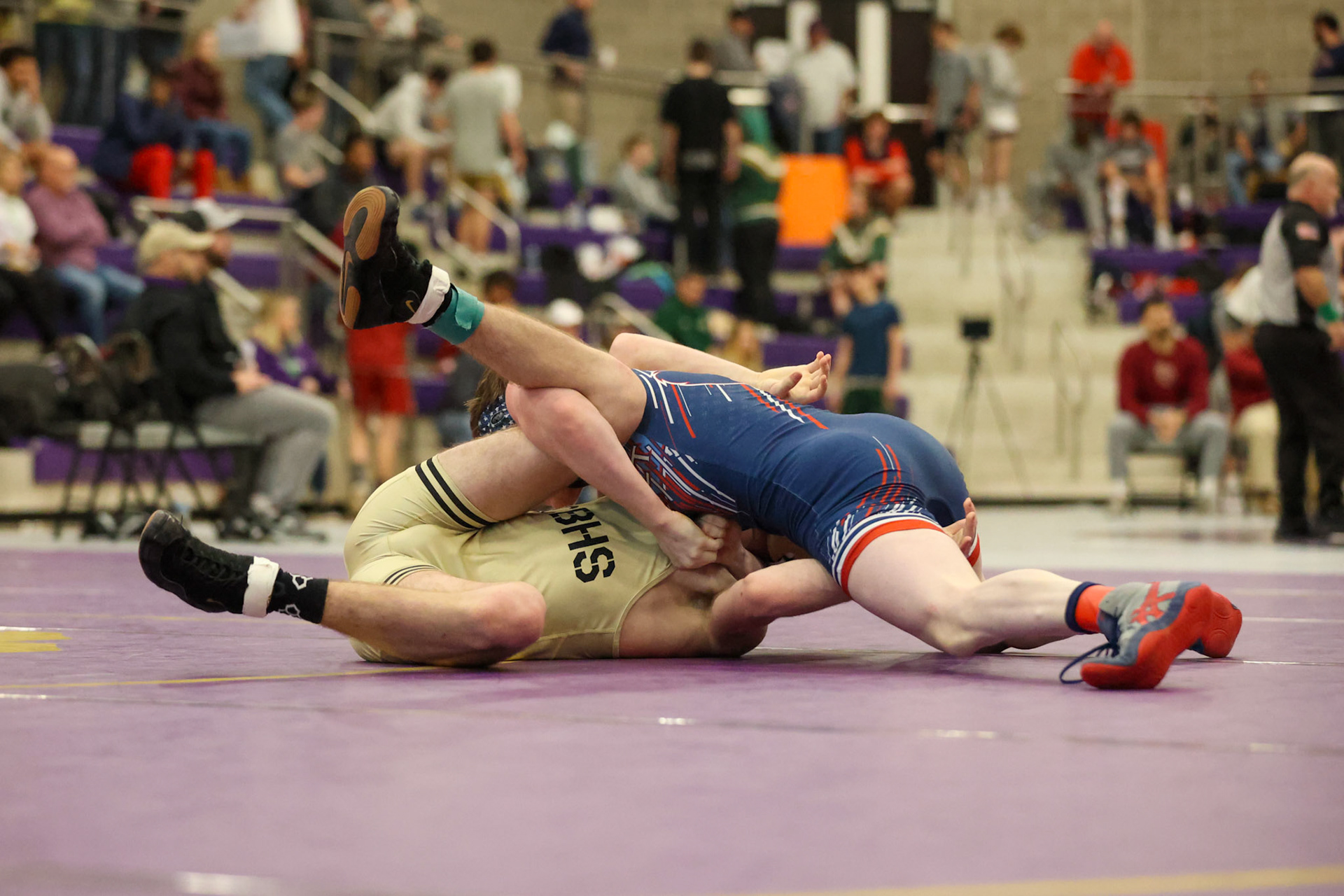 SBA Wrestling Regional Tournament on Saturday, Feb. 11, 2023. (Ryan Beatty Photo)