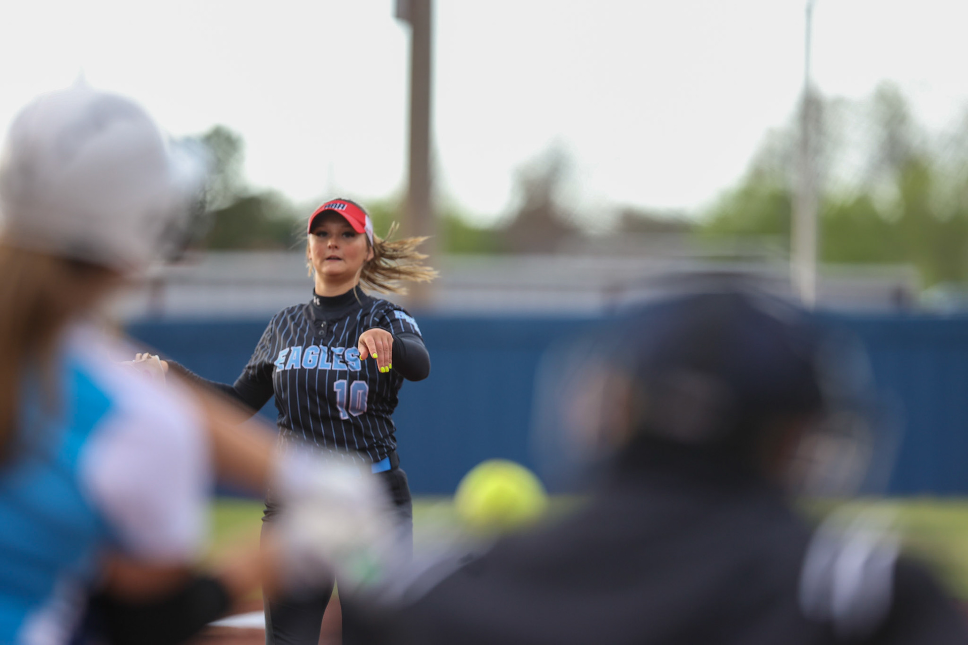 St. Benedict Softball vs St. Agnes Academy on Wednesday April 6, 2022 at St. Benedict At Auburndale High School in Memphis, TN. (Ryan Beatty/SBA)
