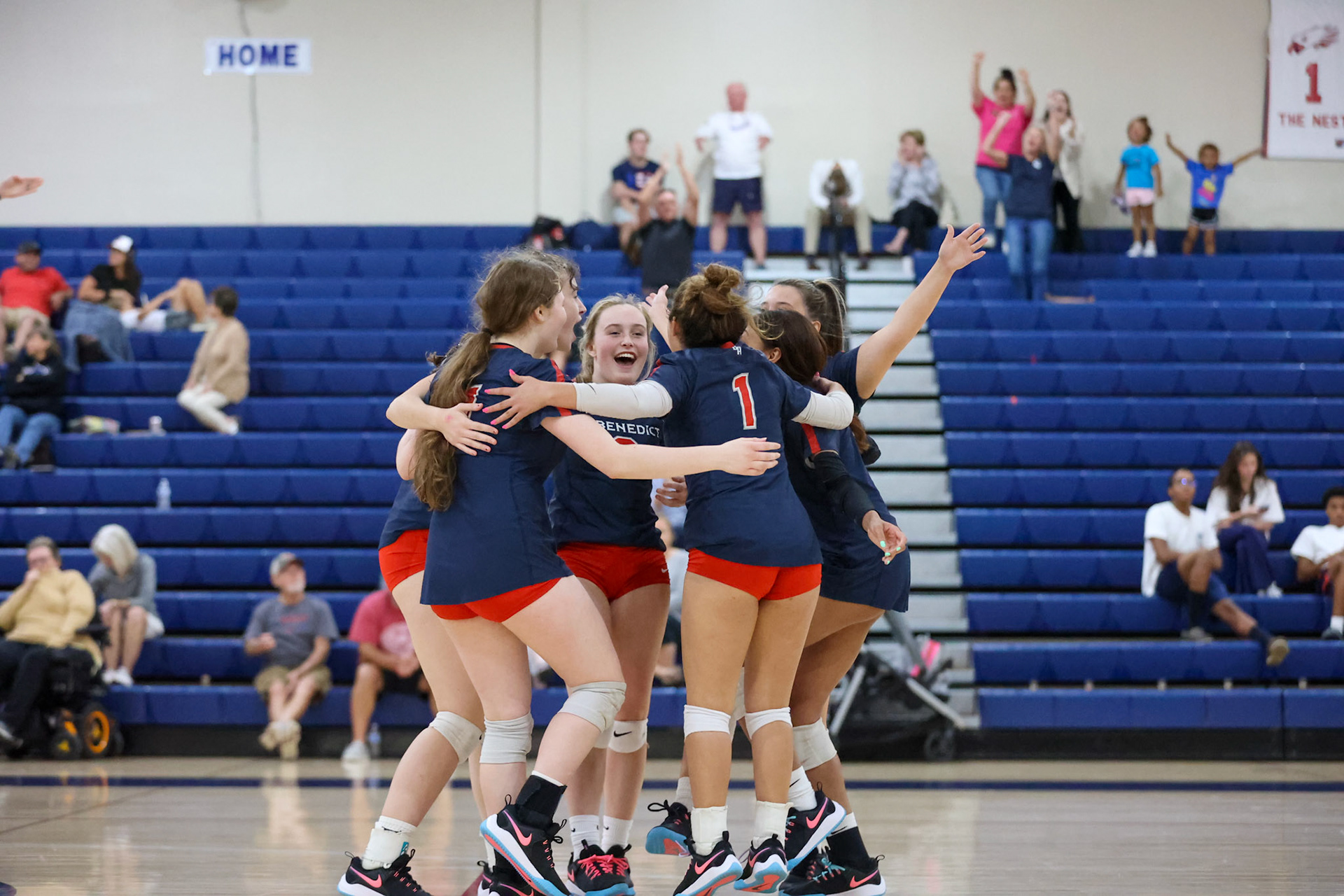 St. Benedict Volleyball vs West Memphis at St. Benedict on Monday, September 12, 2022. (Ryan Beatty/SBA)
