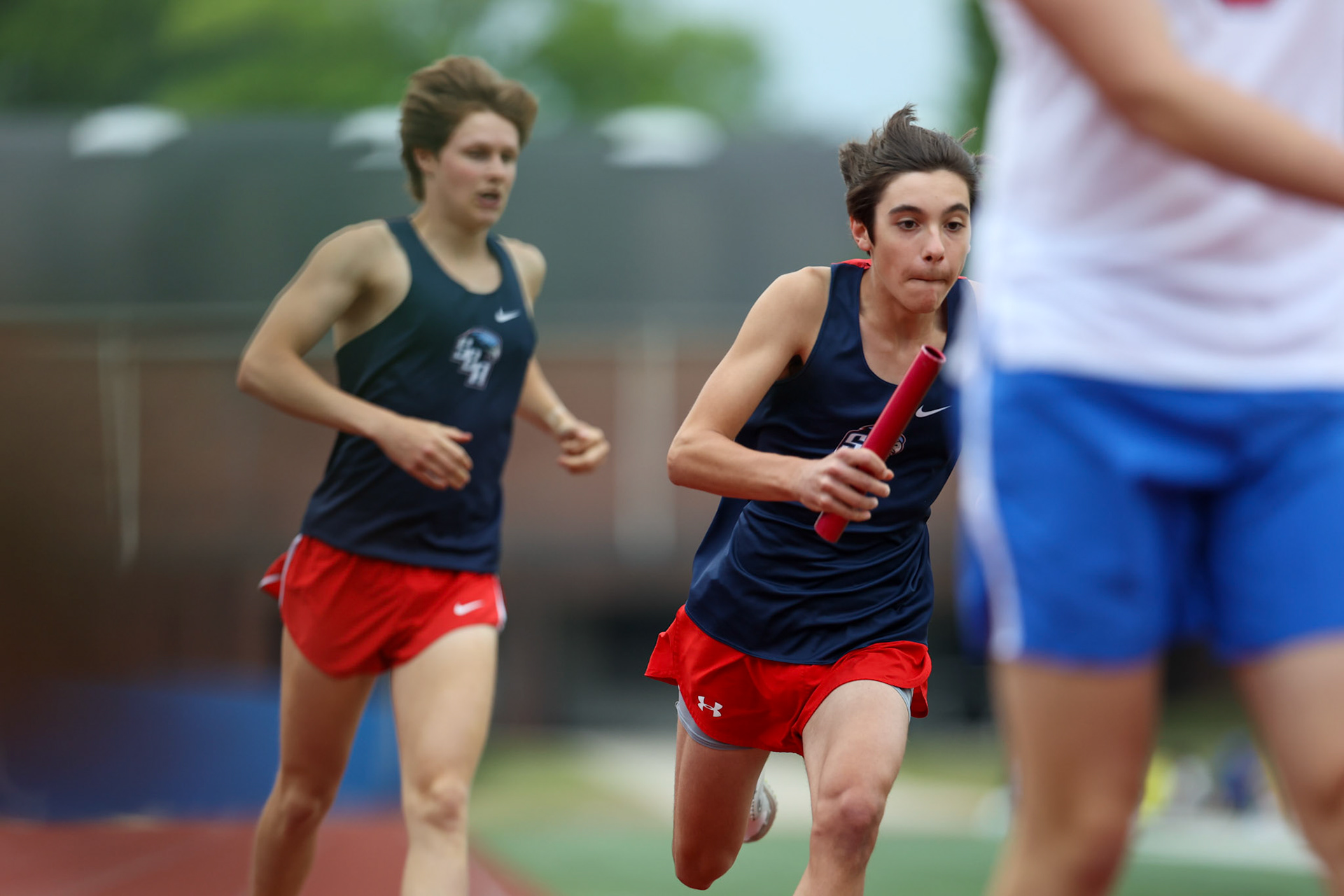 St. Benedict Track at Memphis University School in Memphis, TN on May 3, 2022. (Ryan Beatty/SBA)