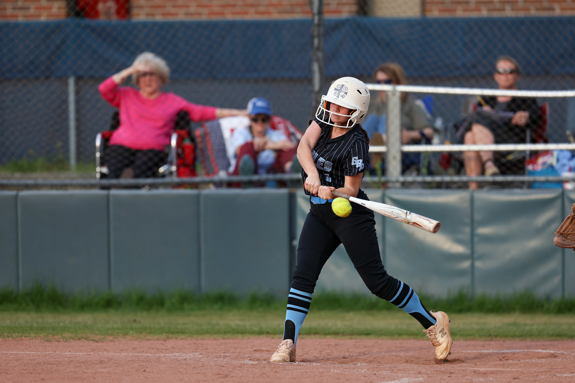 St. Benedict Softball vs Tipton Rosemark Academy at St. Benedict High School in Memphis, TN on May 3, 2022. (Ryan Beatty/SBA)