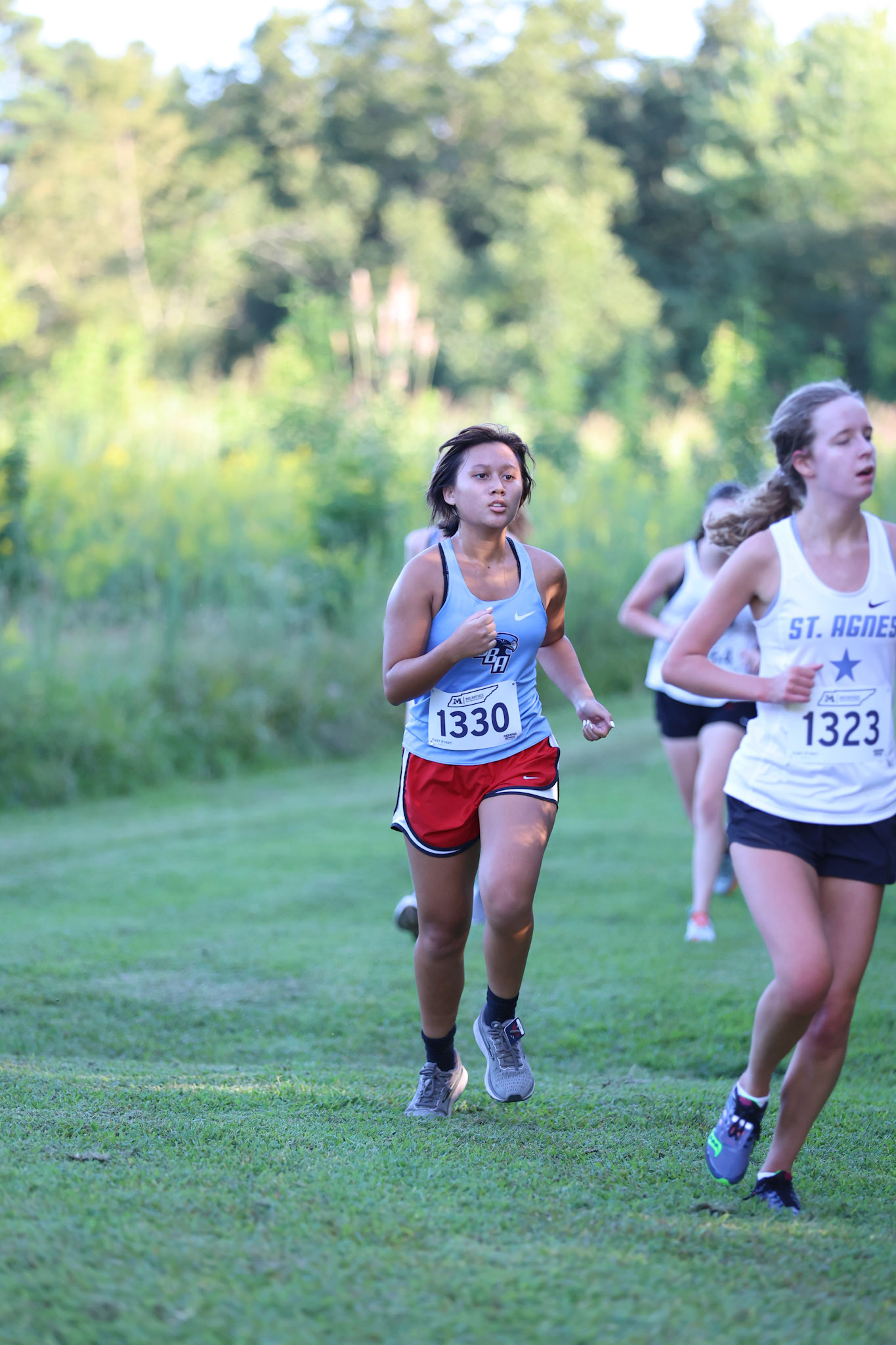 St. Benedict Cross Country MYA Meet 1 at Shelby Farms on Wednesday, September 14, 2022. (Ryan Beatty/SBA)