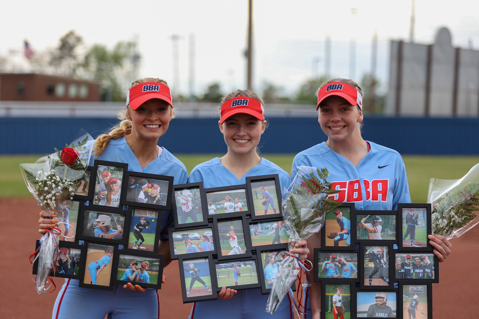St. Benedict Softball vs Millington on Senior Night at St. Benedict at Auburndale in Memphis, TN on April 20, 2022. (Ryan Beatty/SBA)