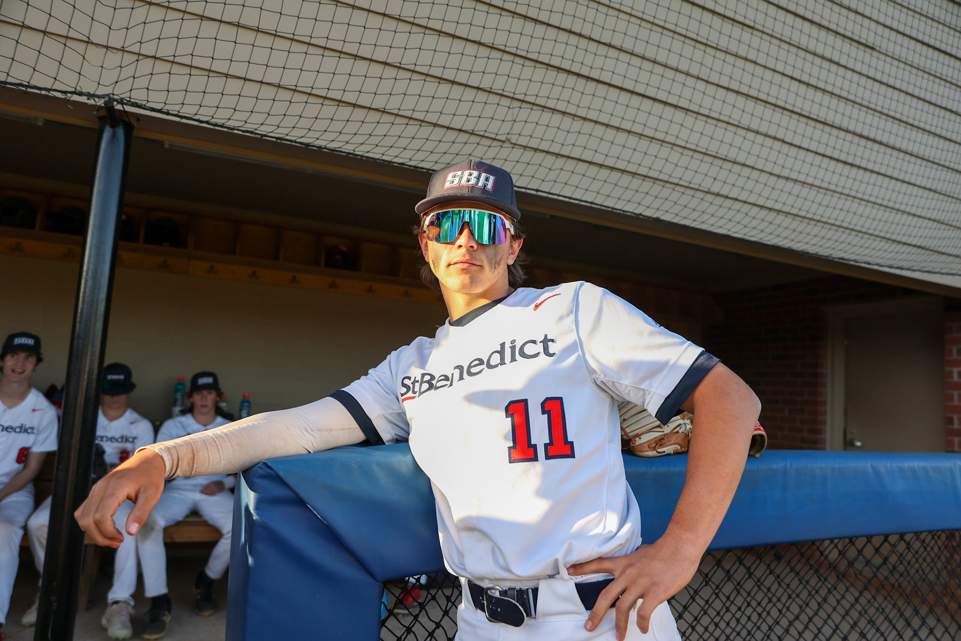 SBA Baseball Senior Night (Ryan Beatty Photo)