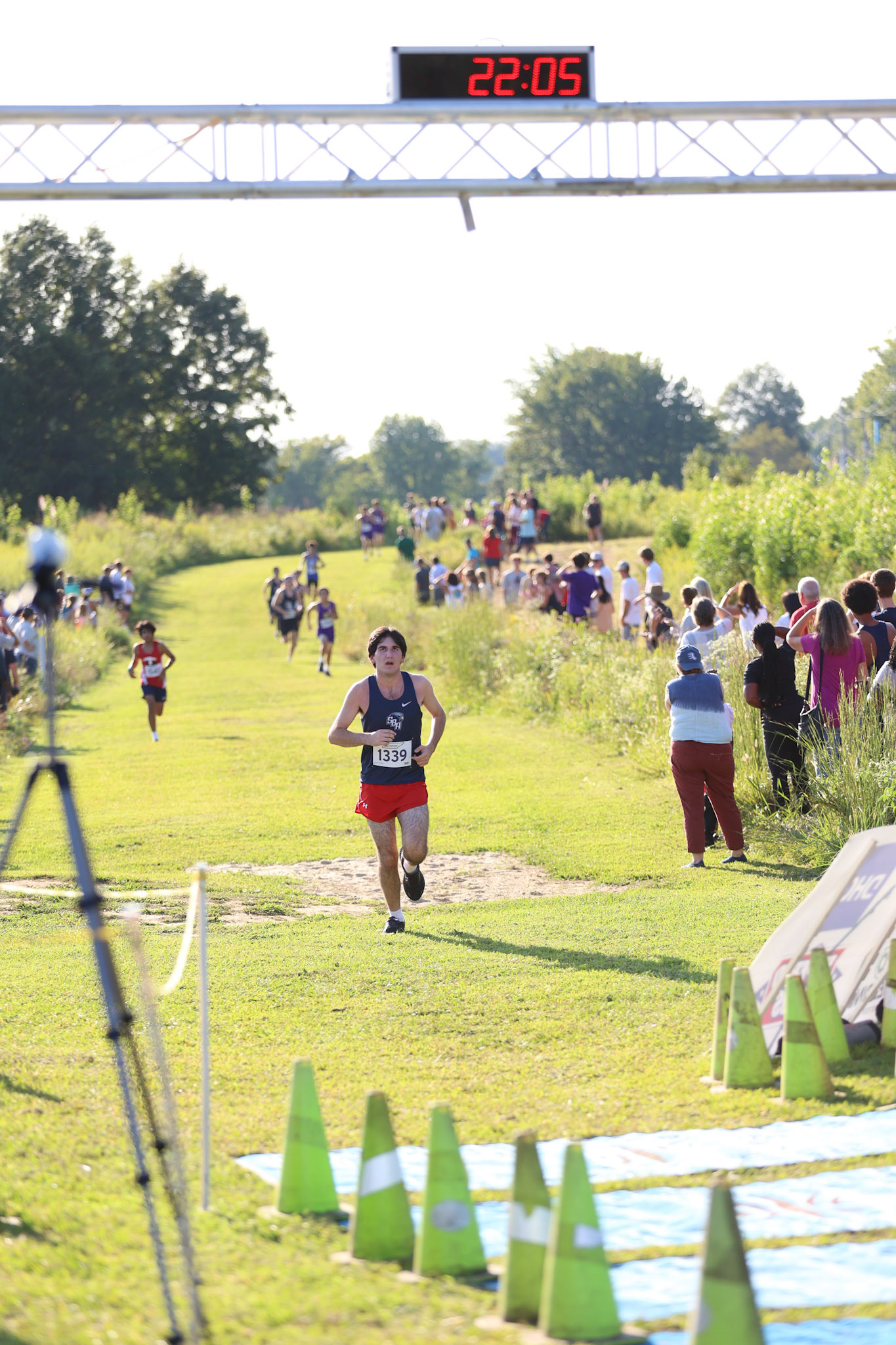 St. Benedict Cross Country MYA Meet 1 at Shelby Farms on Wednesday, September 14, 2022. (Ryan Beatty/SBA)