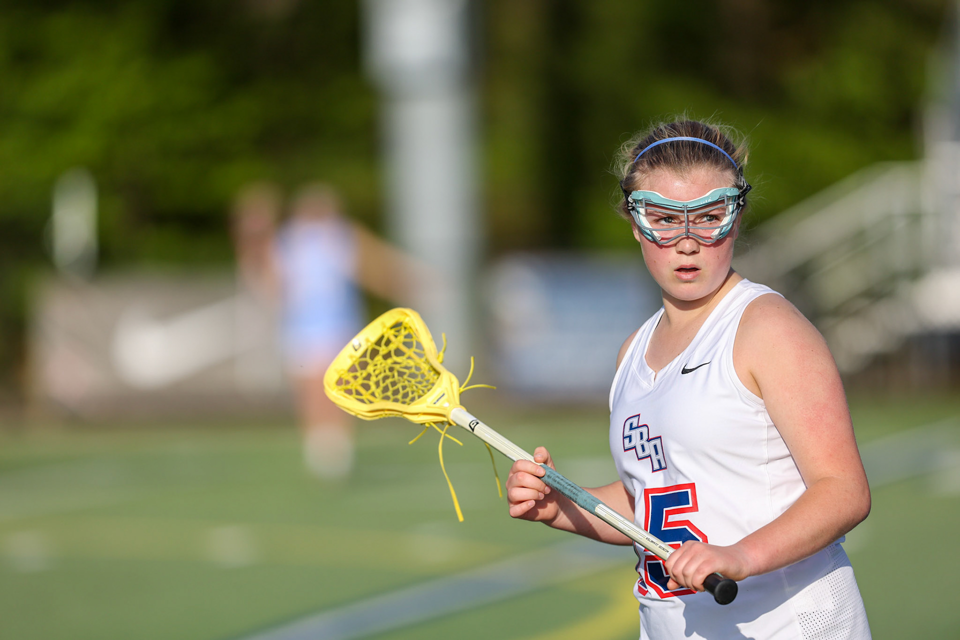St. Benedict Girls Lacrosse vs St. Agnes on Senior Night at St. Benedict at Auburndale in Memphis, TN on April 19, 2022. (Ryan Beatty/SBA)