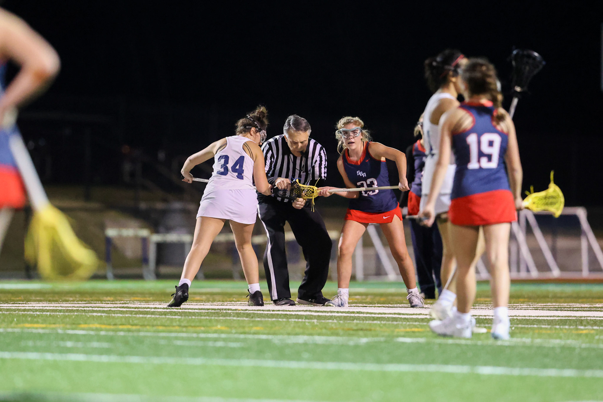 SBA Girls Lacrosse vs Lausanne on Wednesday, March 8, 2023. (Ryan Beatty Photo)