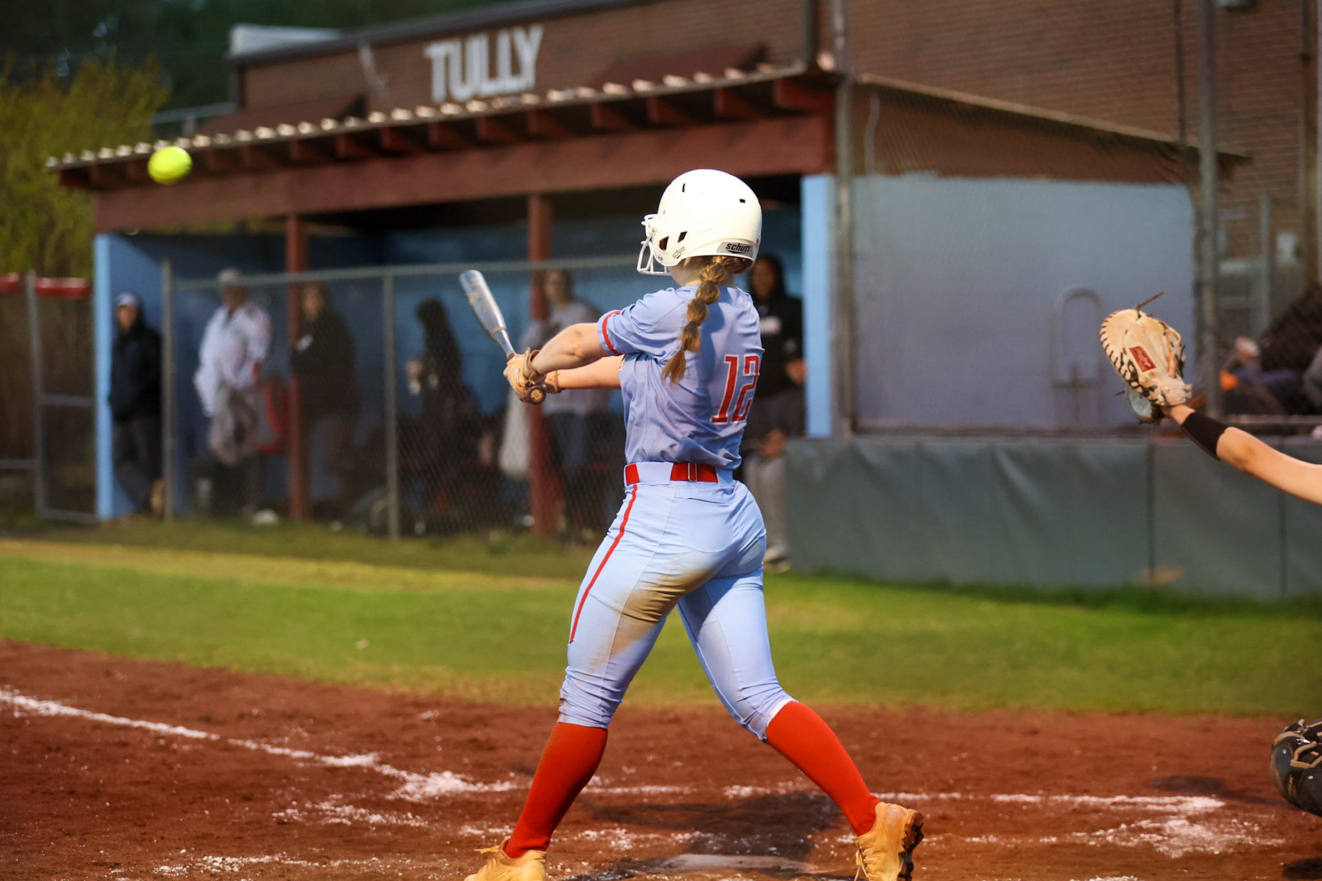 St. Benedict Softball vs Millington on Senior Night at St. Benedict at Auburndale in Memphis, TN on April 20, 2022. (Ryan Beatty/SBA)