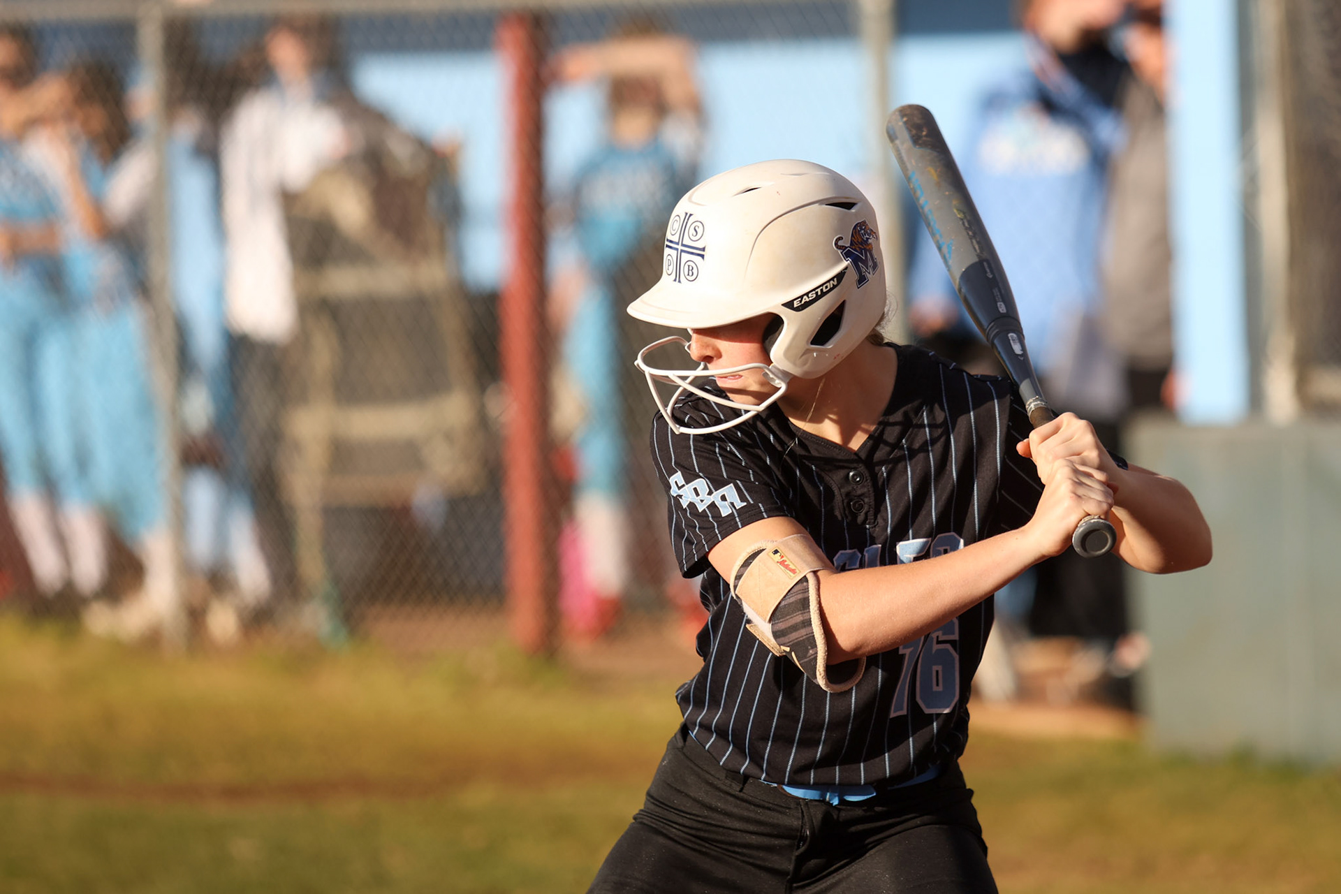 St. Benedict Softball vs St. Agnes Academy on Wednesday April 6, 2022 at St. Benedict At Auburndale High School in Memphis, TN. (Ryan Beatty/SBA)