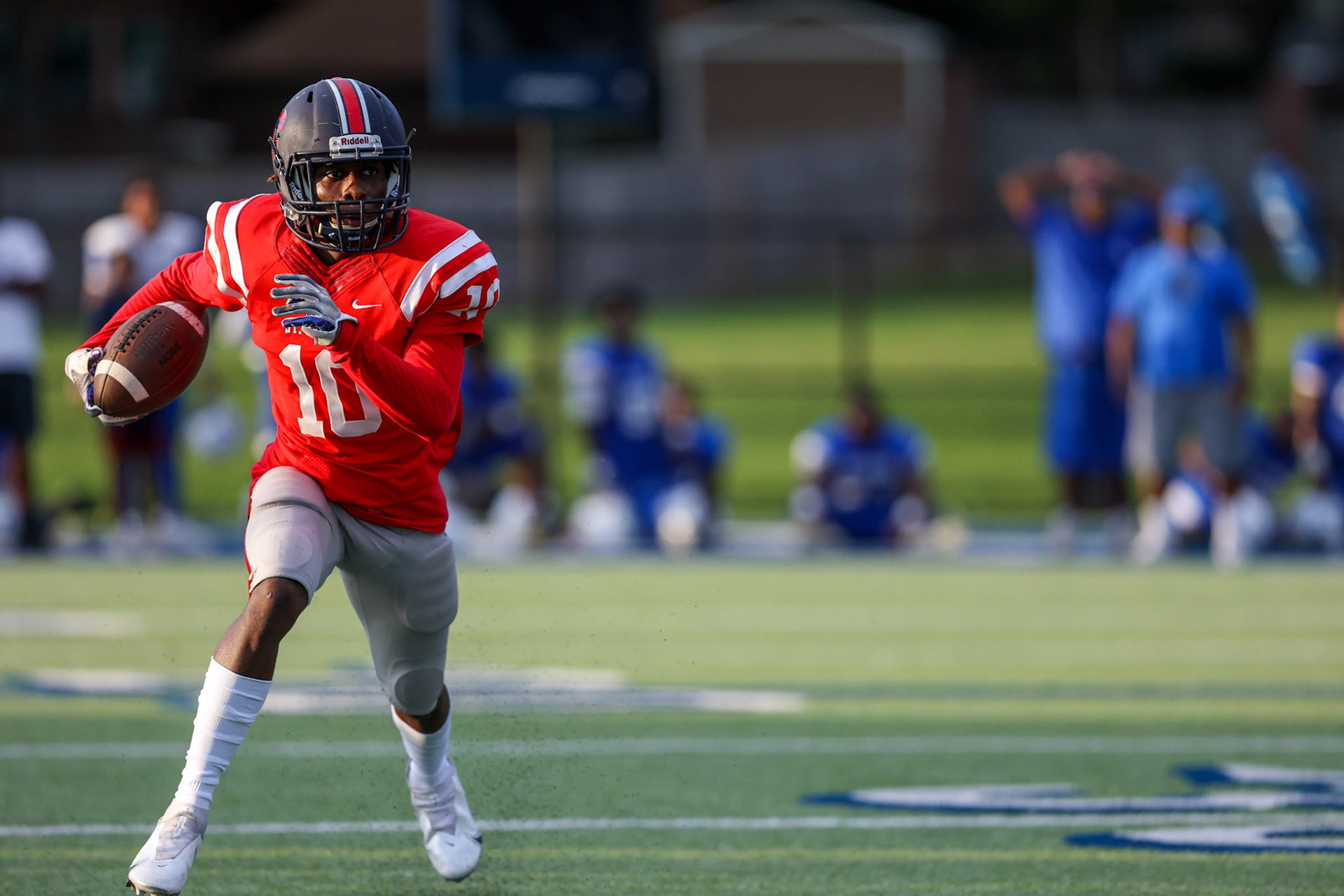 SBA Football Scrimmage on Friday, August 5, 2022 at St. Benedict at Auburndale in Memphis, TN. (Ryan Beatty/SBA)