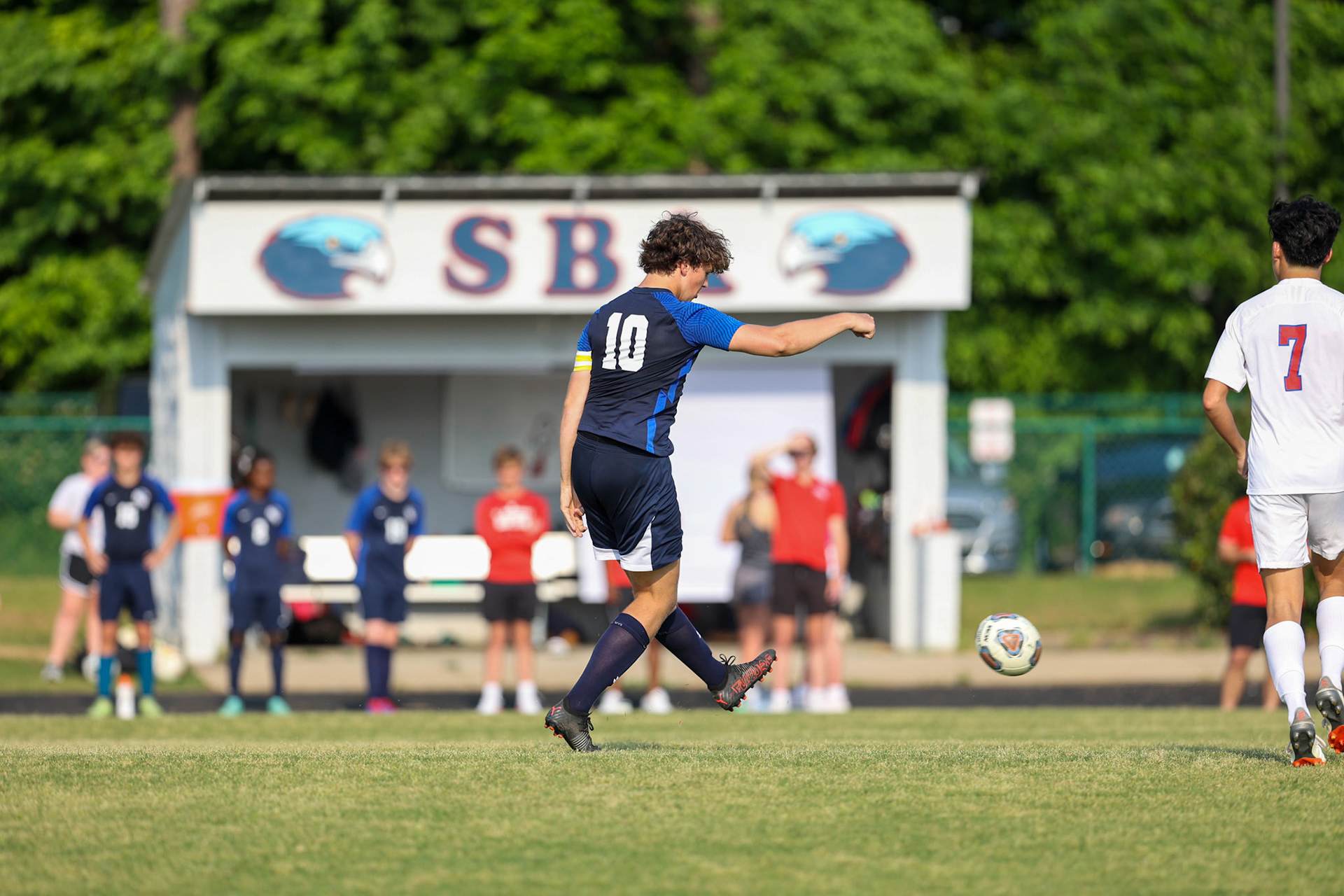 St. Benedict Soccer vs MUS at St. Benedict at Auburndale High School in Memphis, TN on May 12, 2022. (Ryan Beatty/SBA)