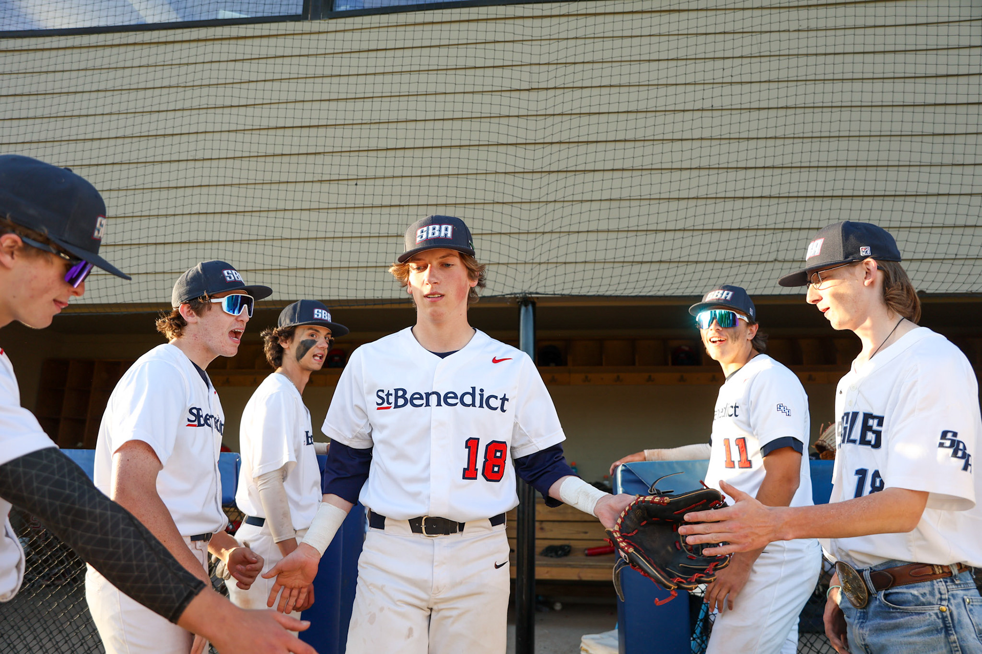SBA Baseball Senior Night (Ryan Beatty Photo)