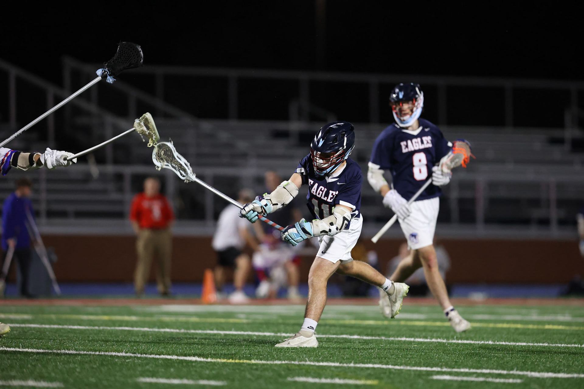 Boys Lacrosse vs Bartlett. (Ryan Beatty Photo)