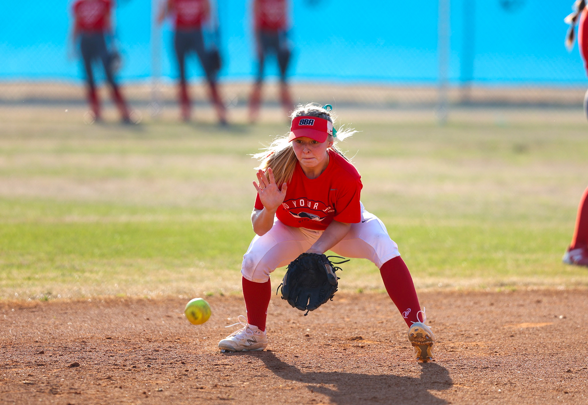 St. Benedict Softball vs Bartlett High School on March 3, 2022 at W.J. Freeman Park in Memphis, TN (Ryan Beatty/SBA)