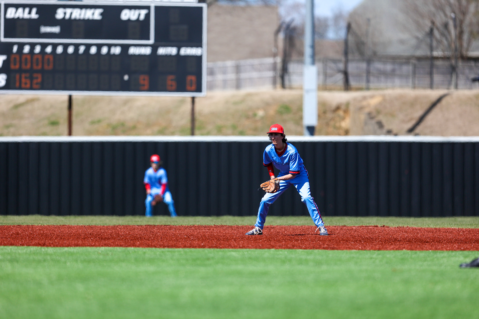 SBA Baseball at ECS on Wednesday, March 15, 2023. (Ryan Beatty Photo)