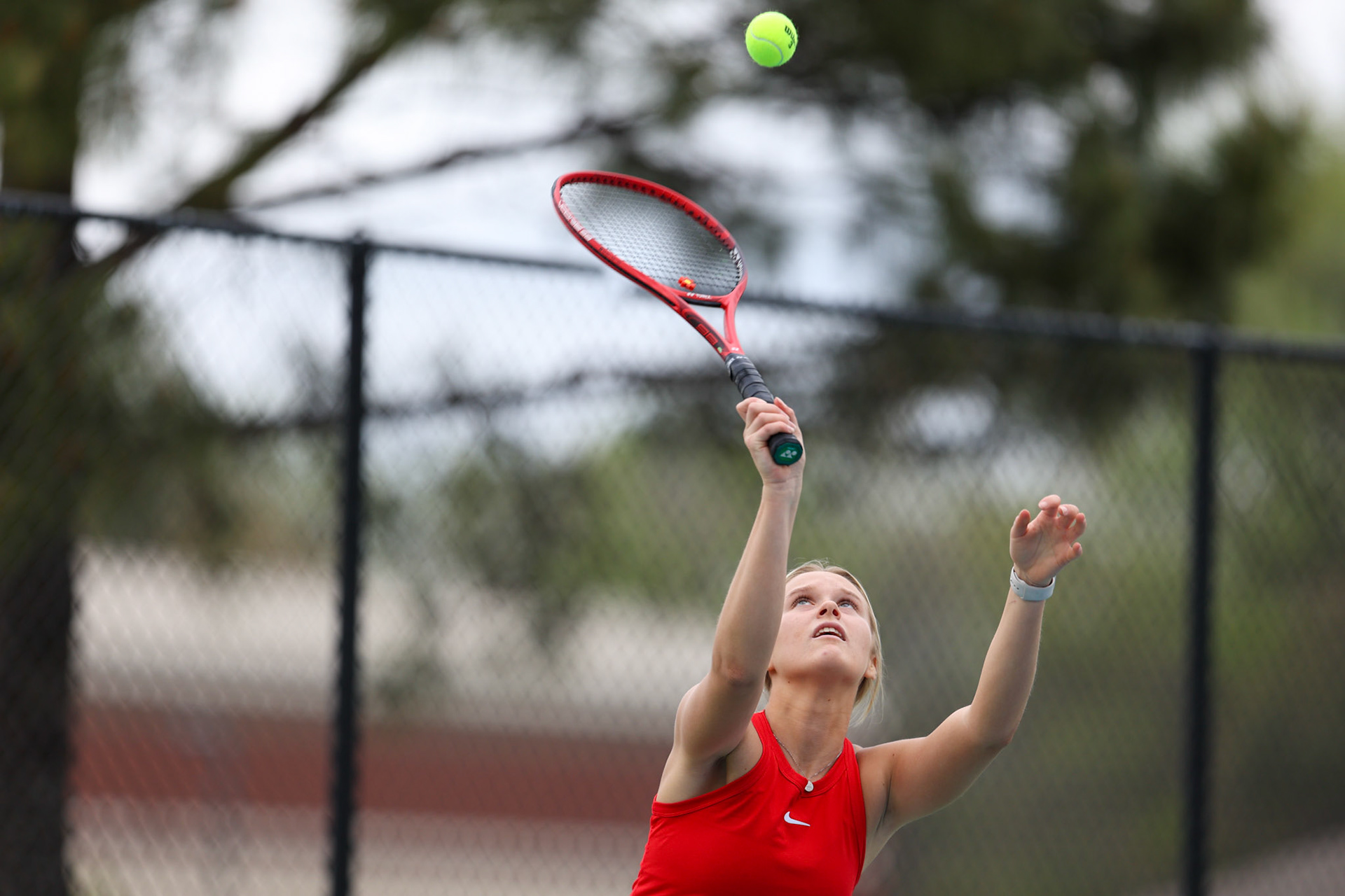 SBA Tennis vs Briacrest on Monday, April 3, 2023. (Ryan Beatty Photo)