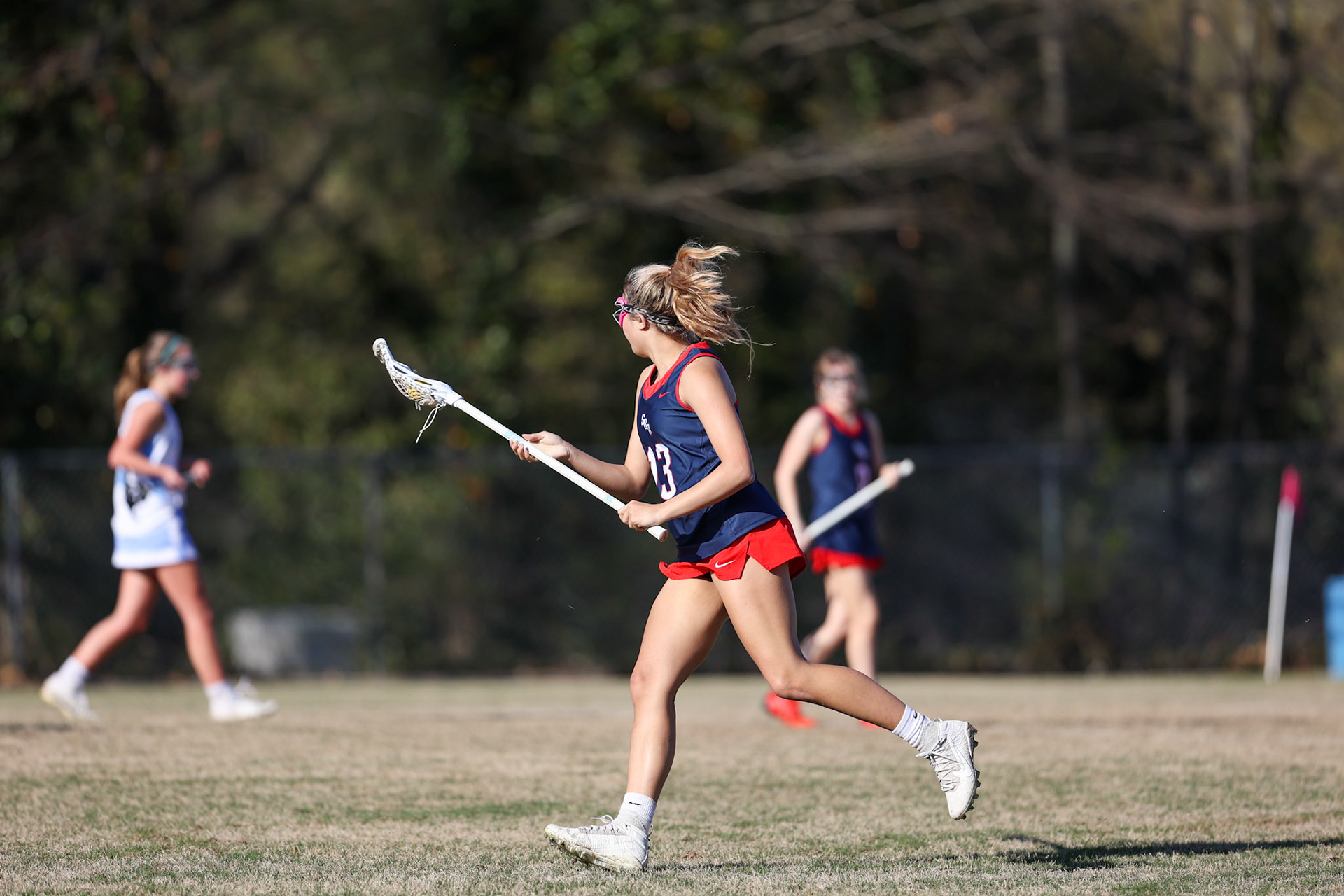 St. Benedict Girls Lacrosse vs St. Agnes on April 5, 2022 at St. Agnes Academy in Memphis, TN. (Ryan Beatty/SBA)
