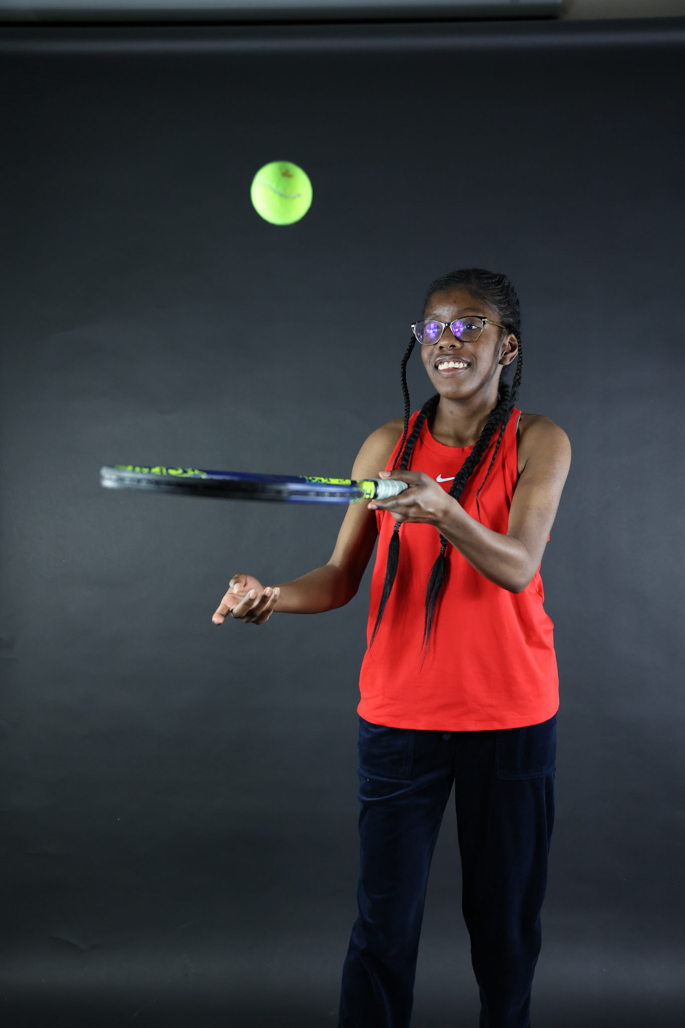 SBA Tennis Media Day 2023. (Ryan Beatty Photo)