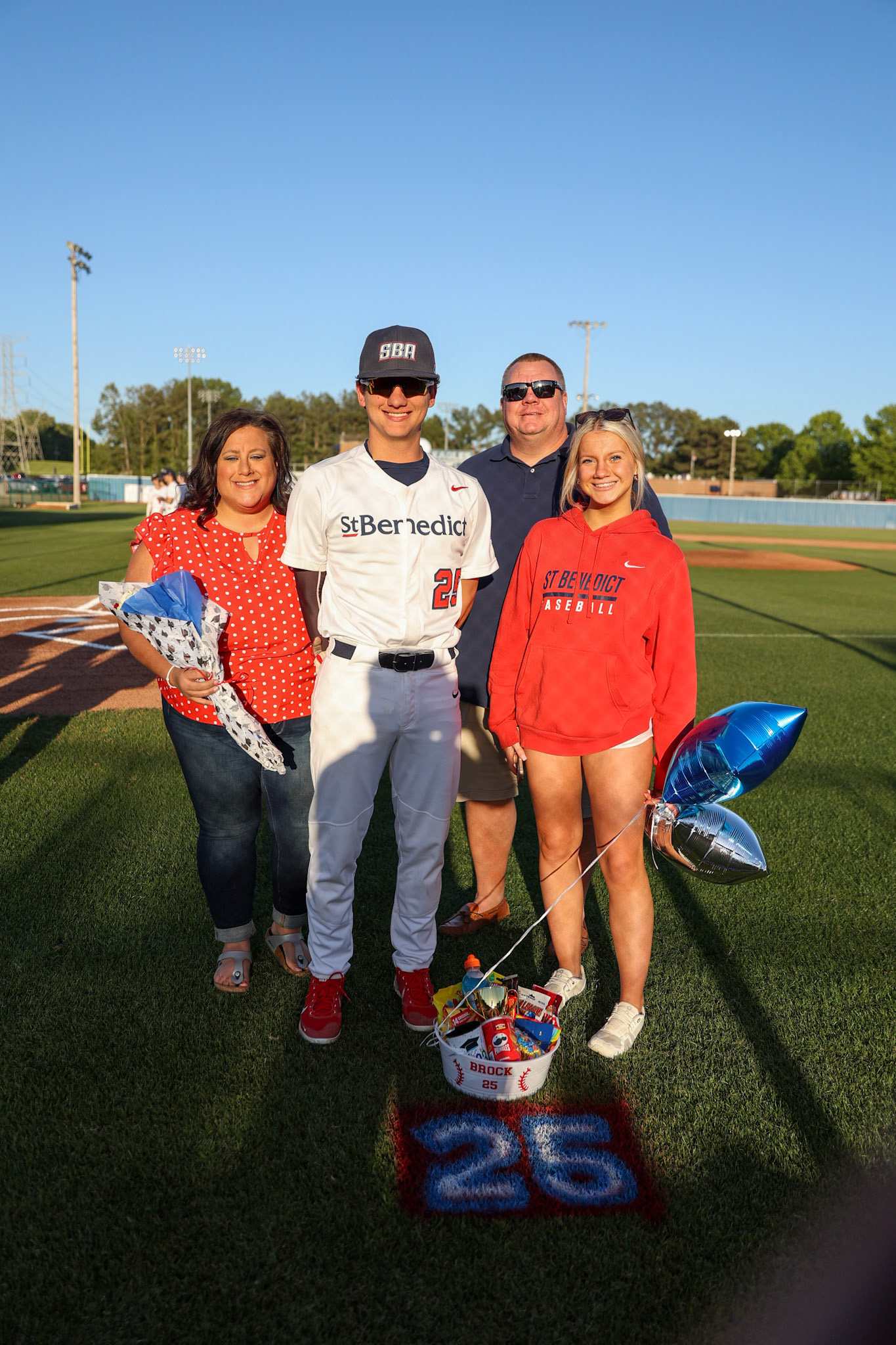 SBA Baseball Senior Night (Ryan Beatty Photo)
