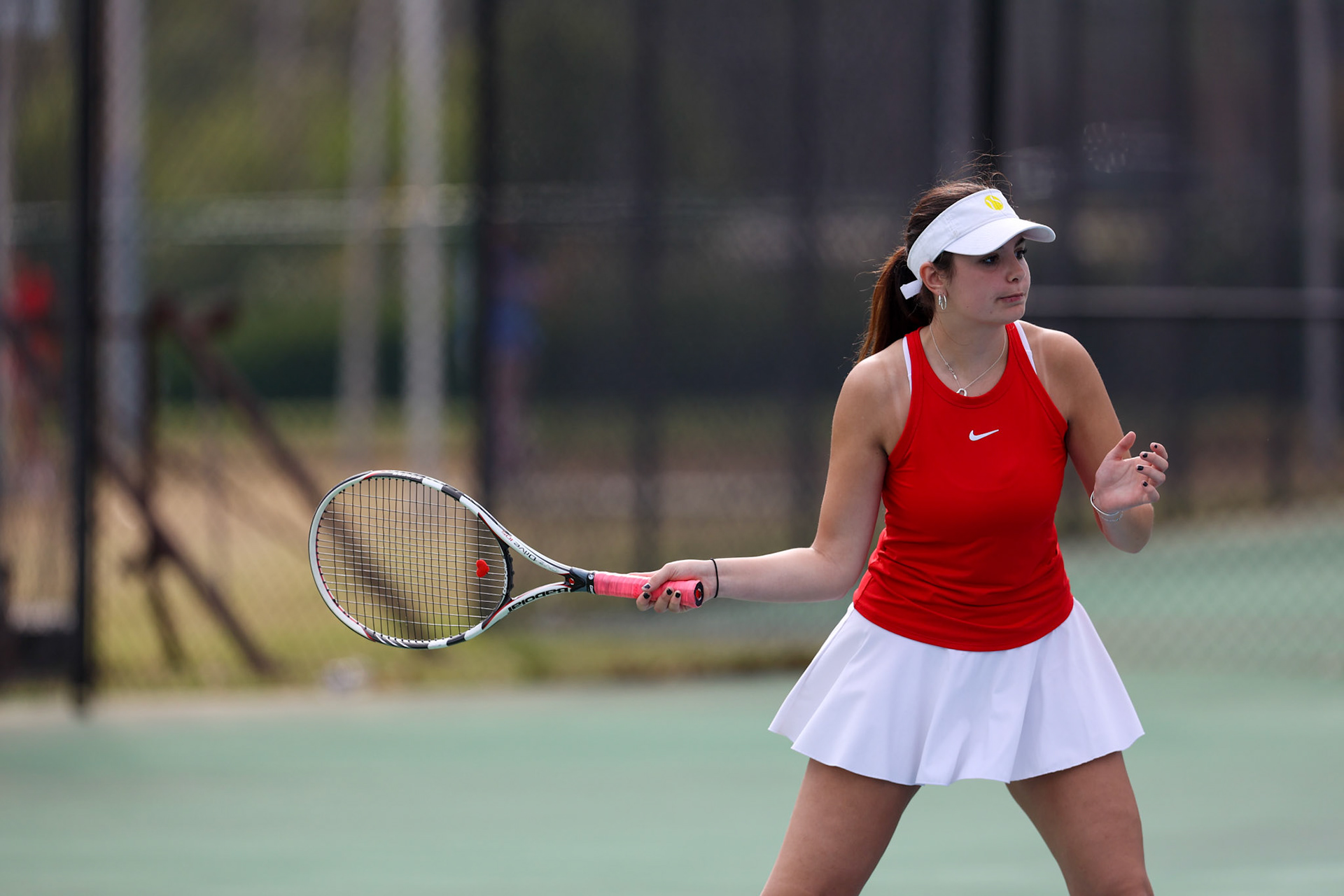 SBA Tennis vs Briacrest on Monday, April 3, 2023. (Ryan Beatty Photo)