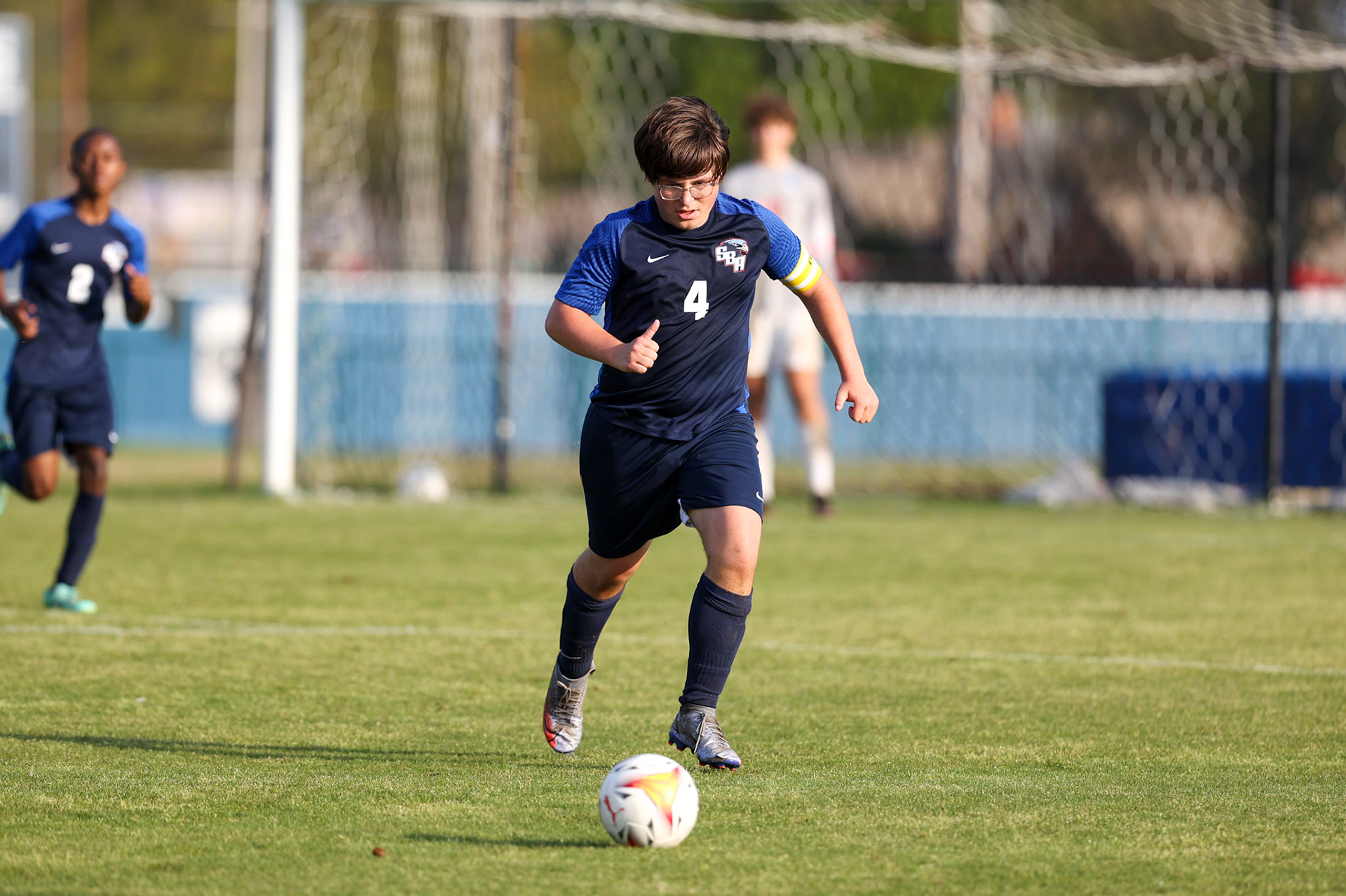 St. Benedict Soccer vs Briarcrest at St. Benedict at Auburndale High School in Memphis, TN on April 21, 2022. (Ryan Beatty/SBA)