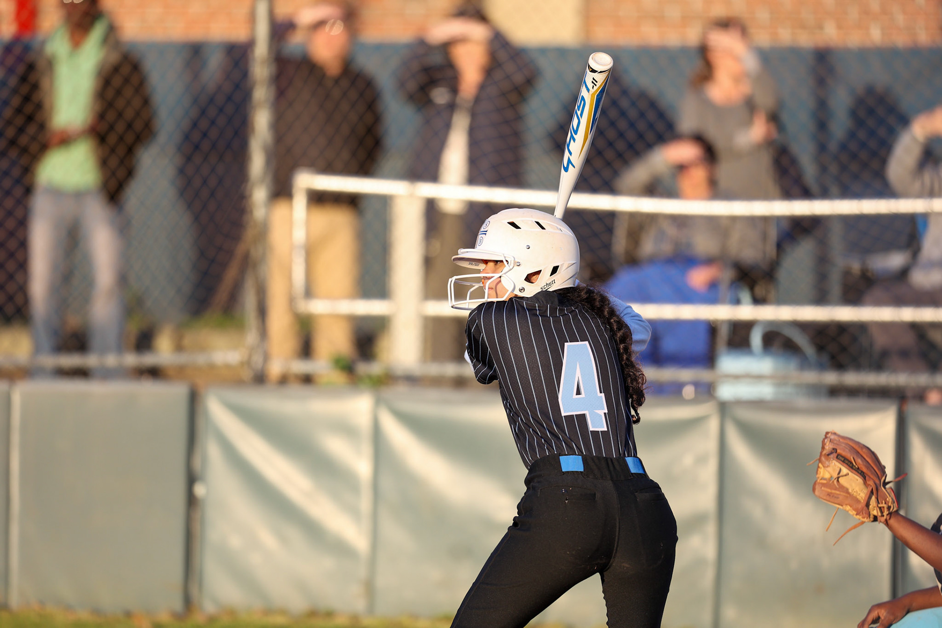 St. Benedict Softball vs St. Agnes Academy on Wednesday April 6, 2022 at St. Benedict At Auburndale High School in Memphis, TN. (Ryan Beatty/SBA)