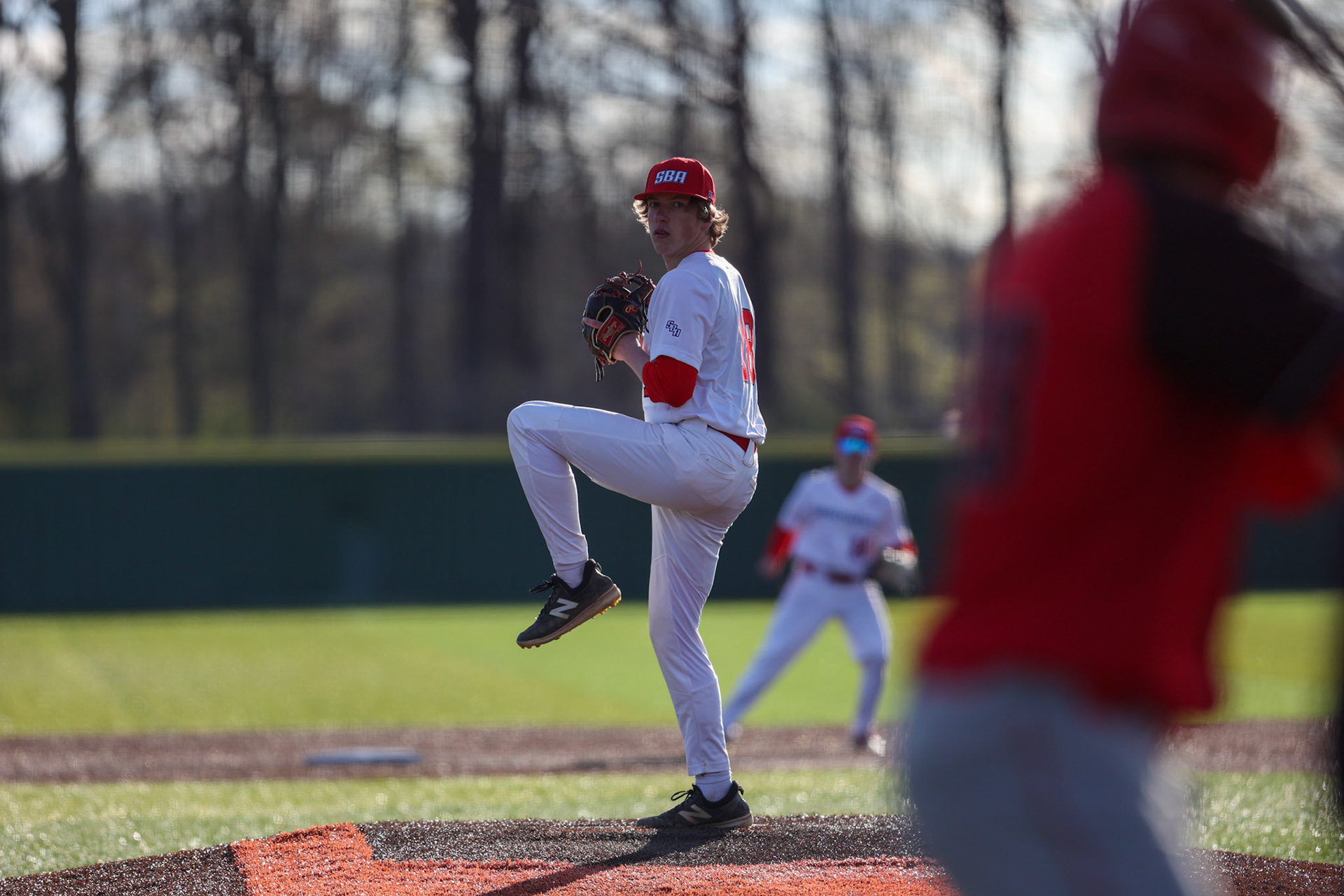 SBA Baseball vs Fayette Academy at USA Stadium in Millington, TN on Monday, March 13, 2023. (Ryan Beatty Photo)